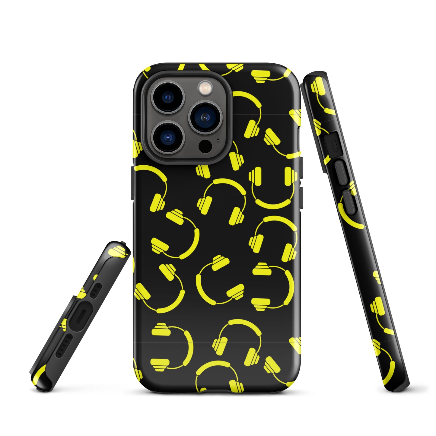 smiley dj headset Tough Case for iPhone®