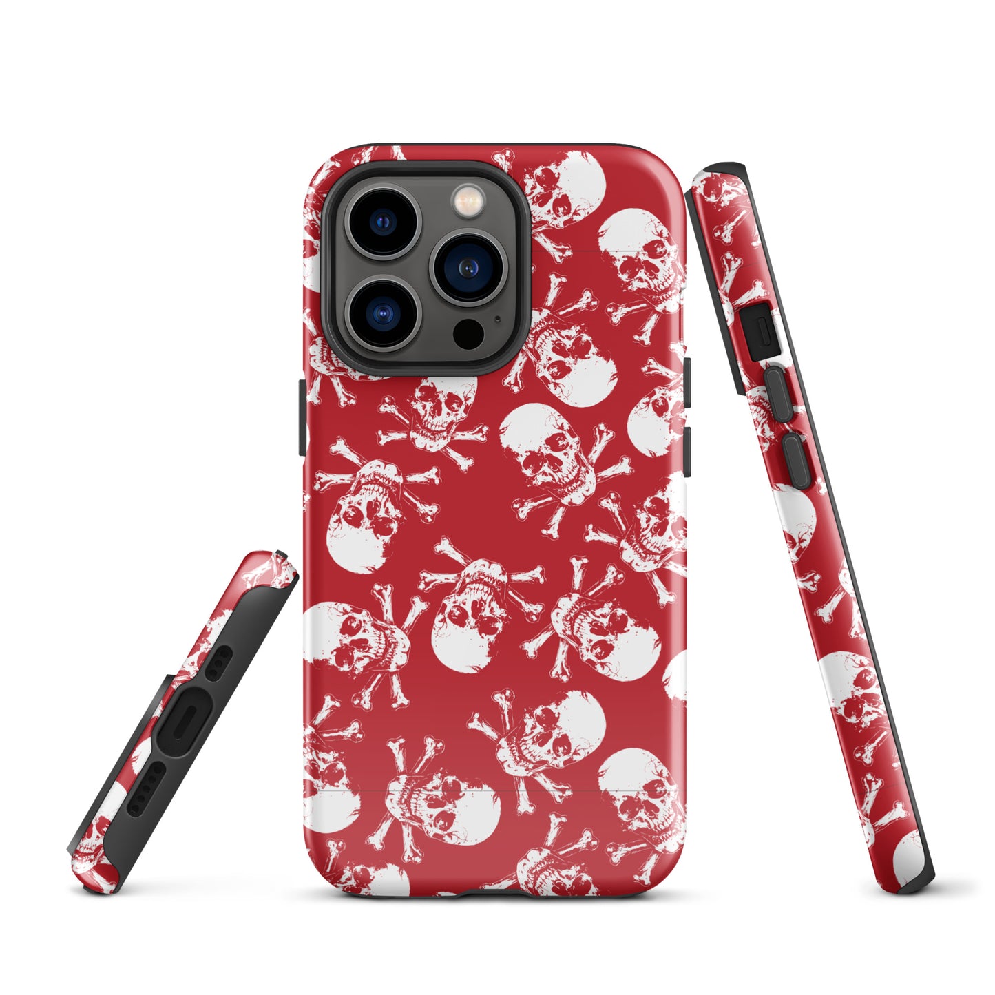 Skulls in red Tough Case for iPhone®