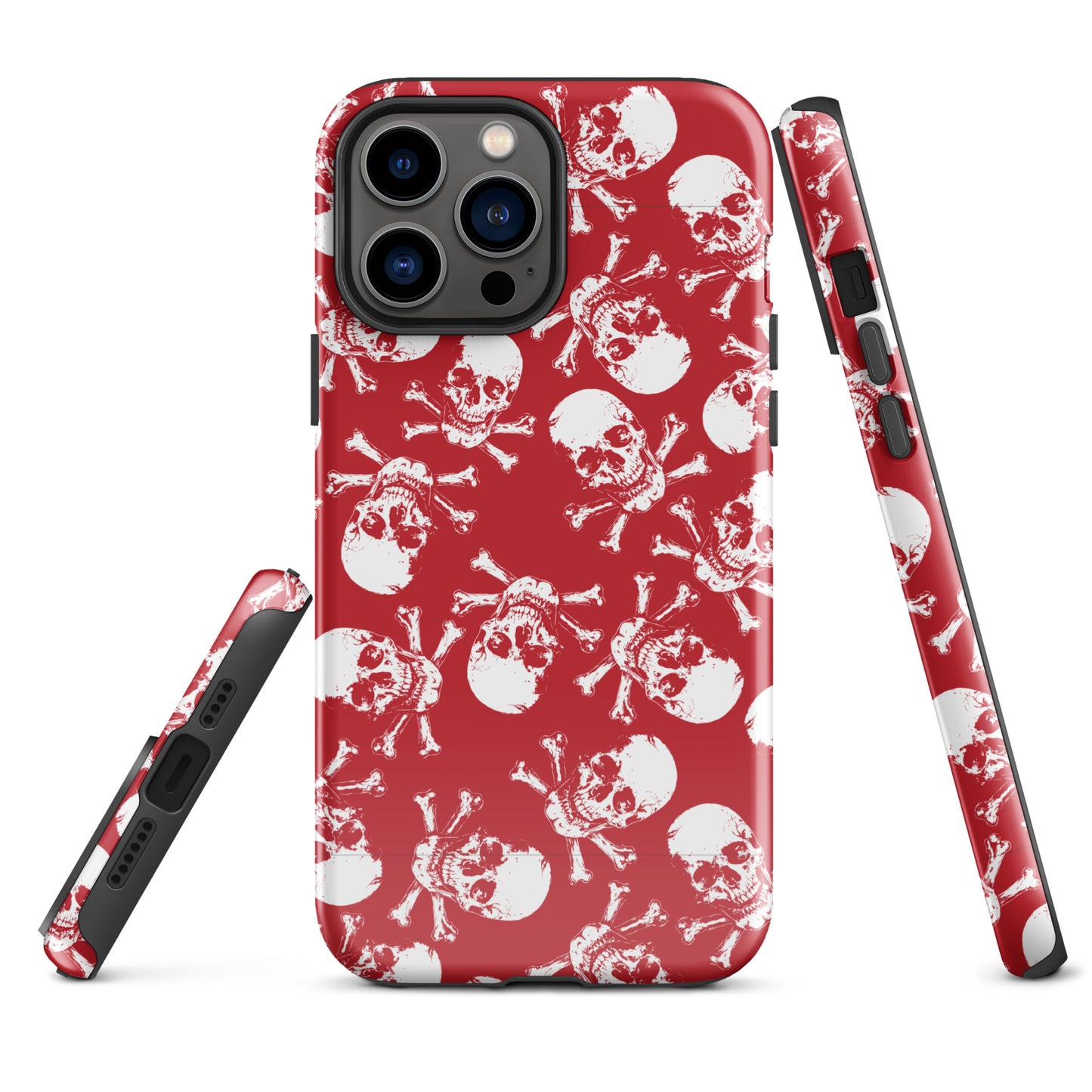 Skulls in red Tough Case for iPhone®