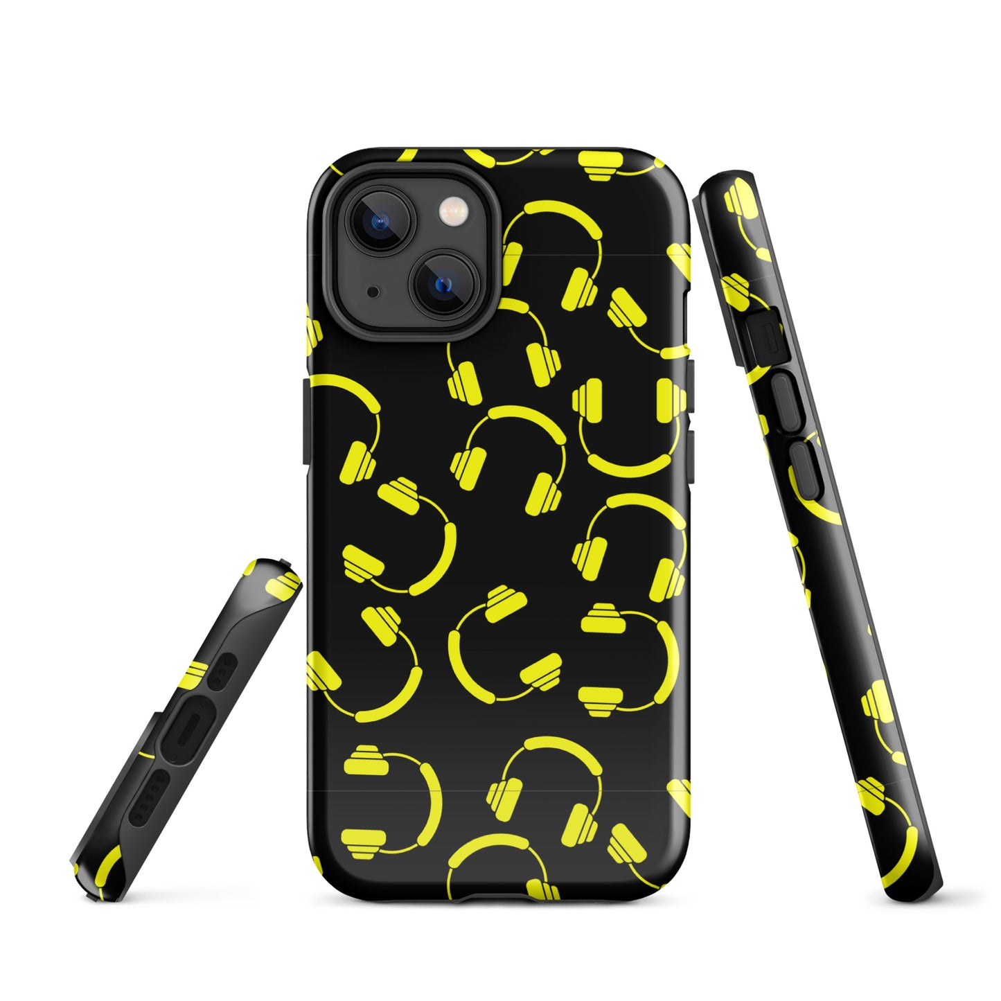 smiley dj headset Tough Case for iPhone®