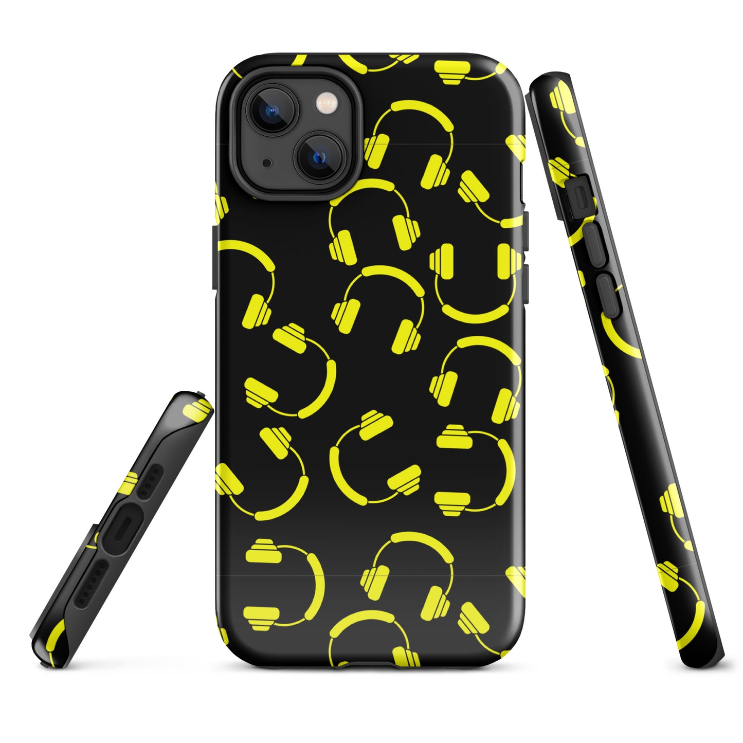 smiley dj headset Tough Case for iPhone®