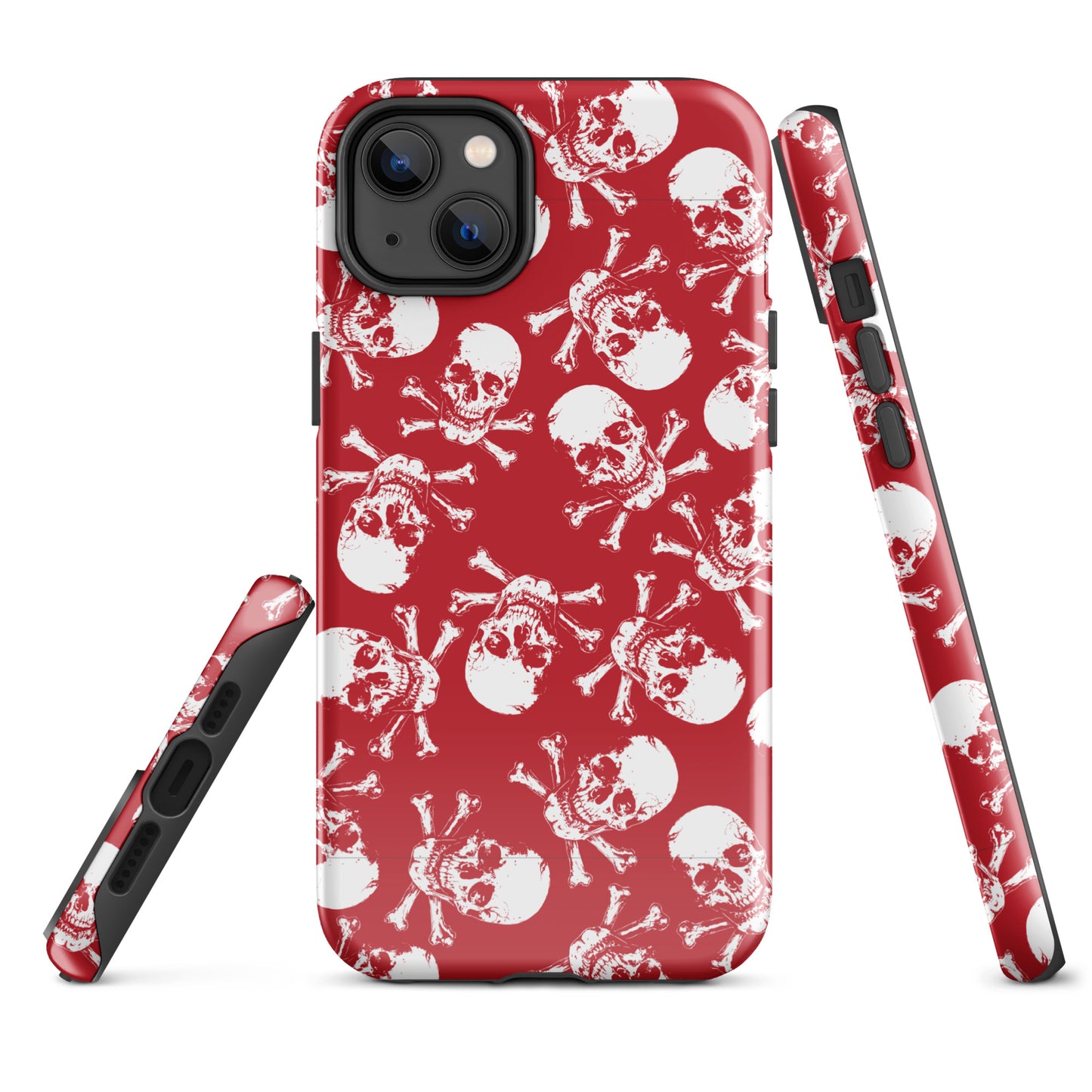 Skulls in red Tough Case for iPhone®