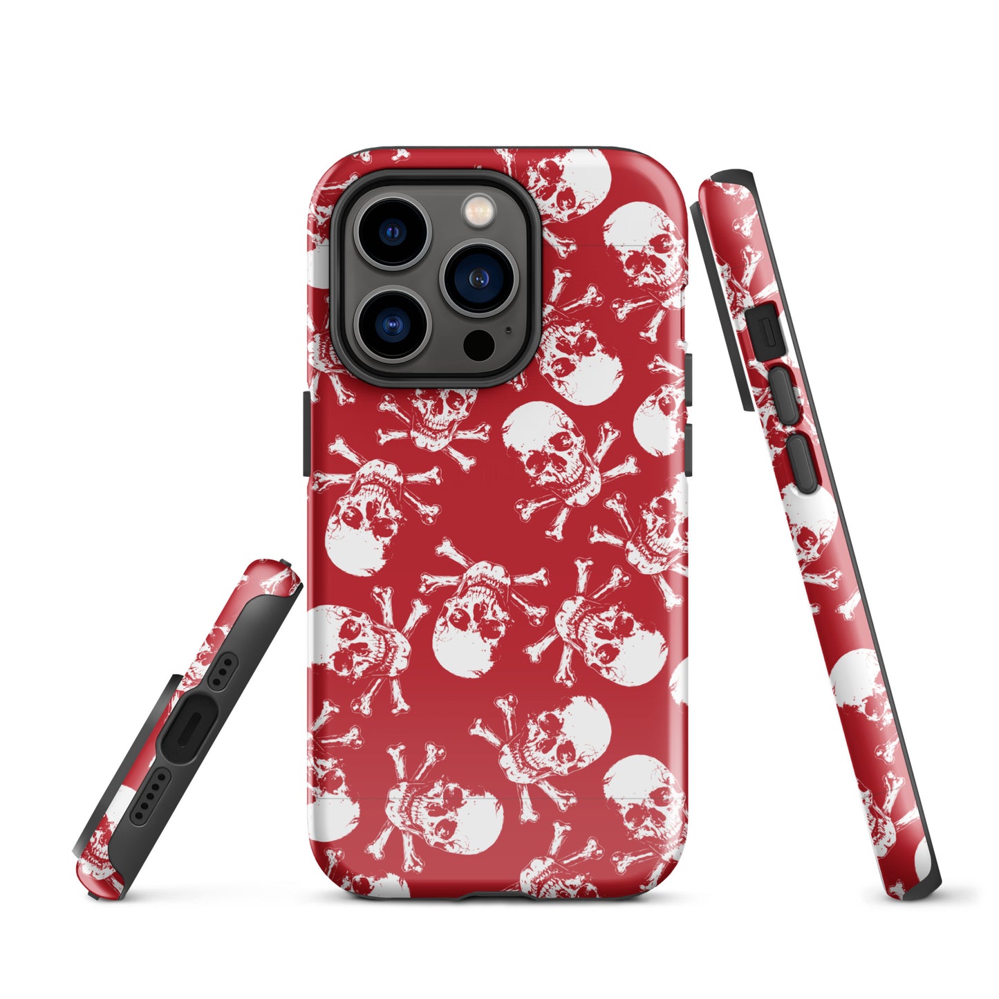 Skulls in red Tough Case for iPhone®