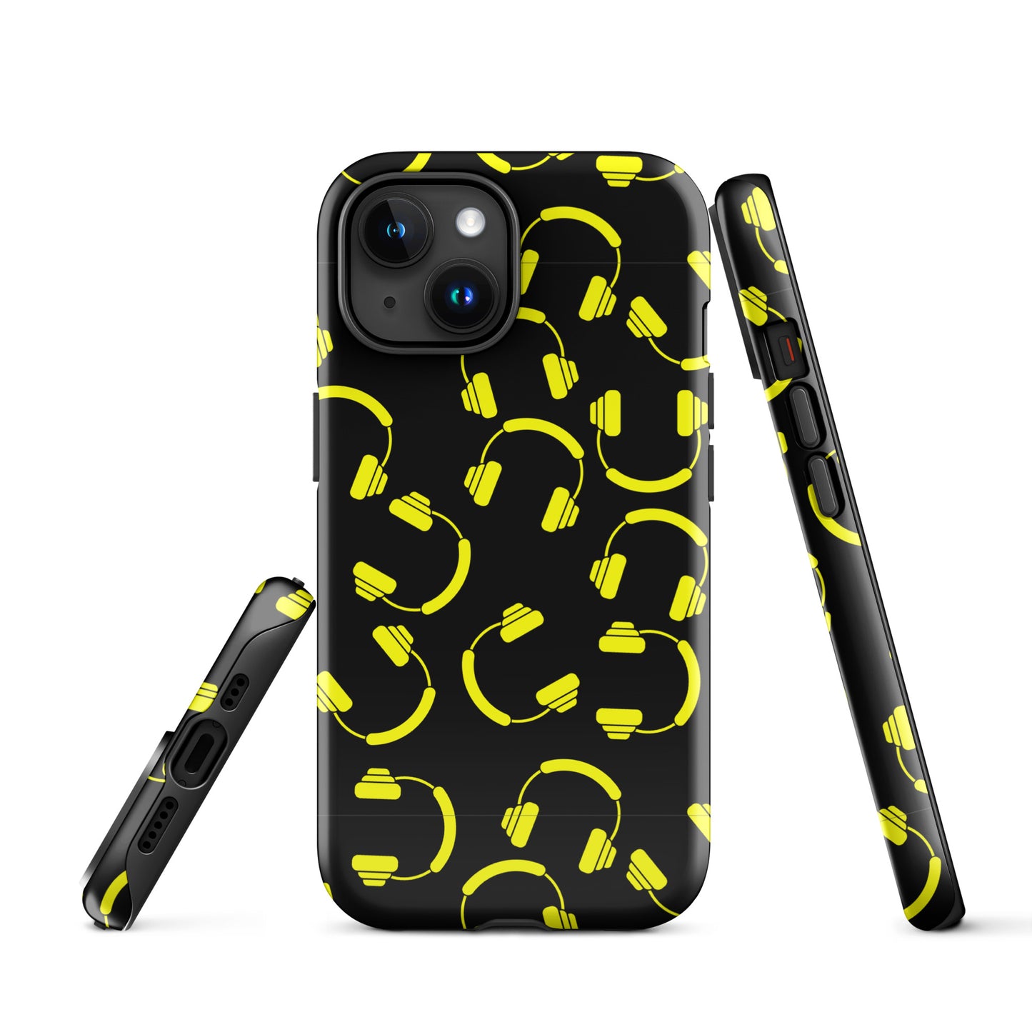 smiley dj headset Tough Case for iPhone®