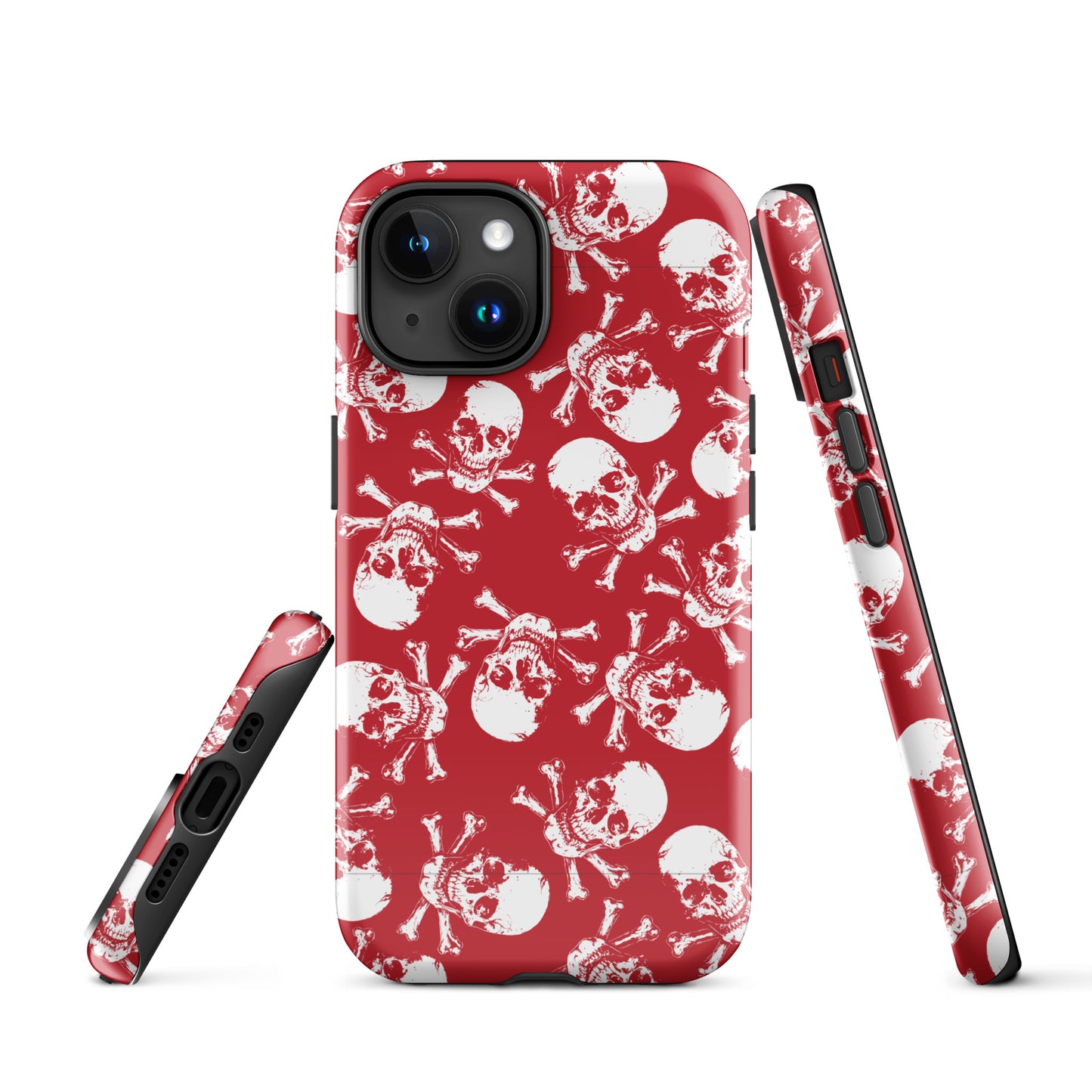 Skulls in red Tough Case for iPhone®