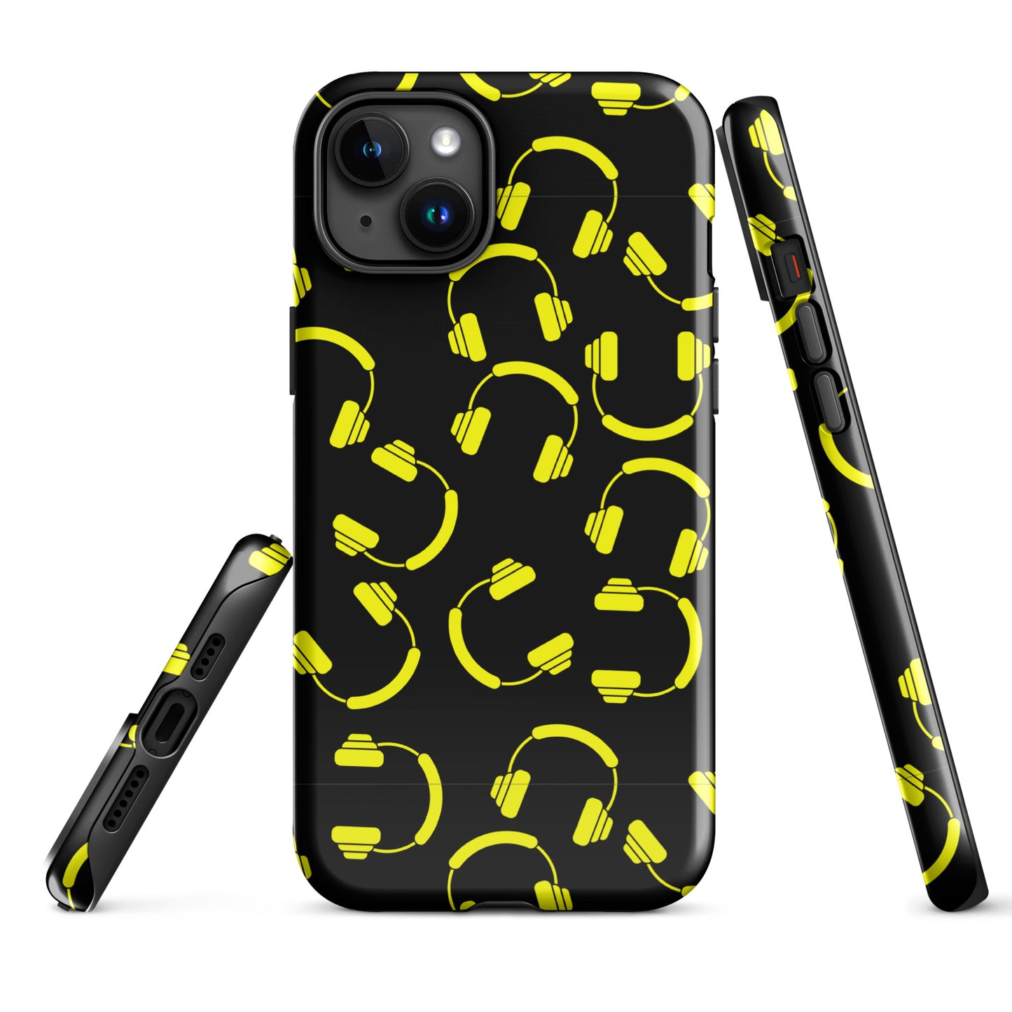 smiley dj headset Tough Case for iPhone®