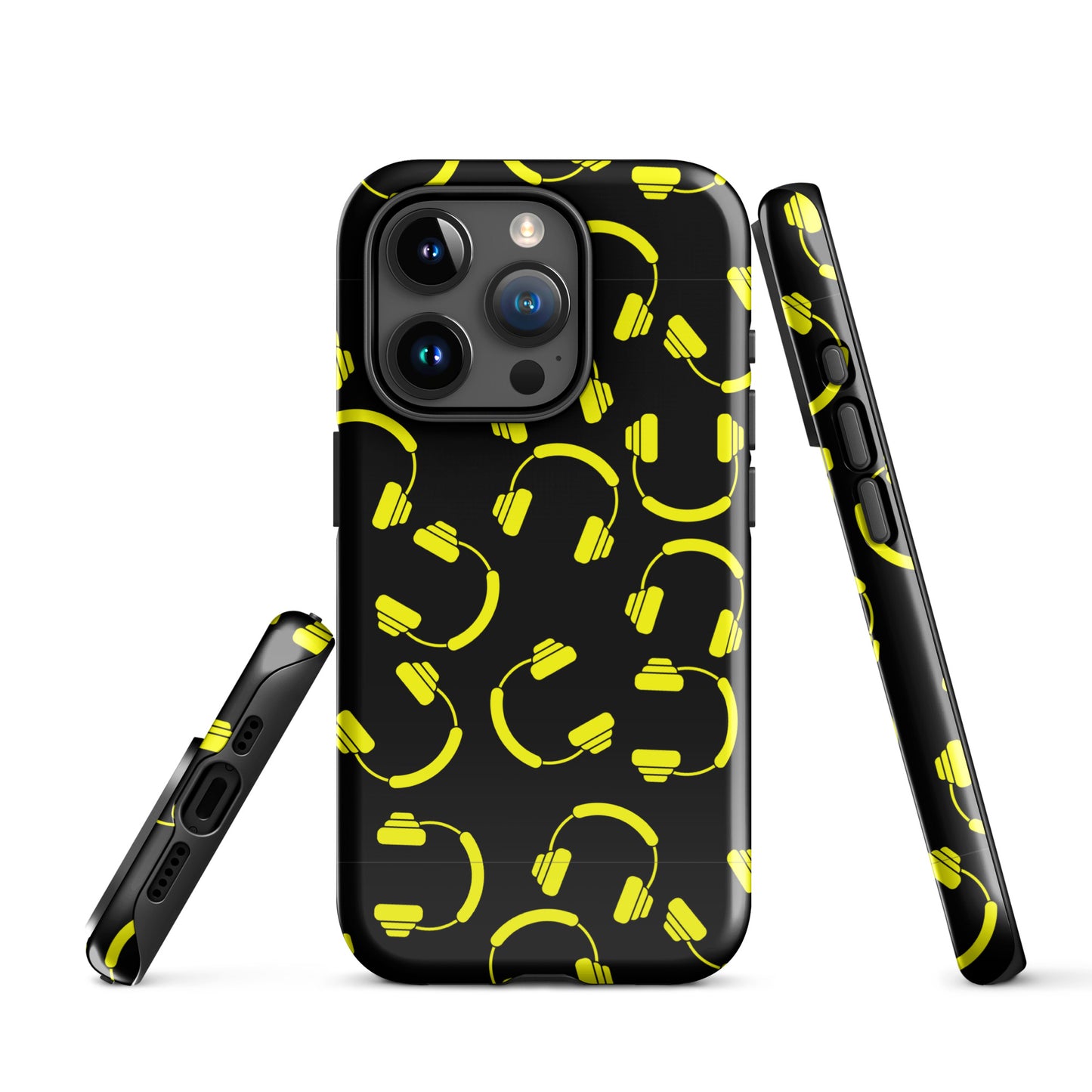 smiley dj headset Tough Case for iPhone®