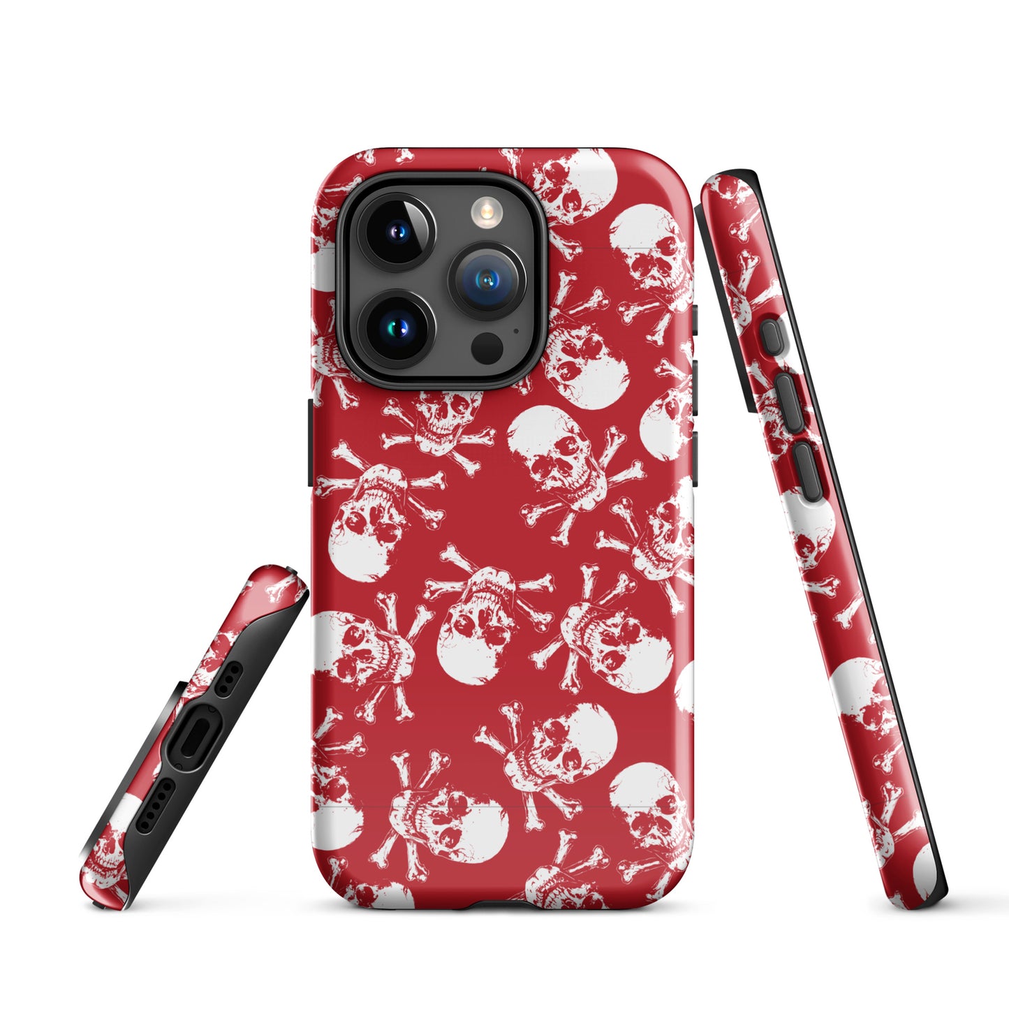 Skulls in red Tough Case for iPhone®