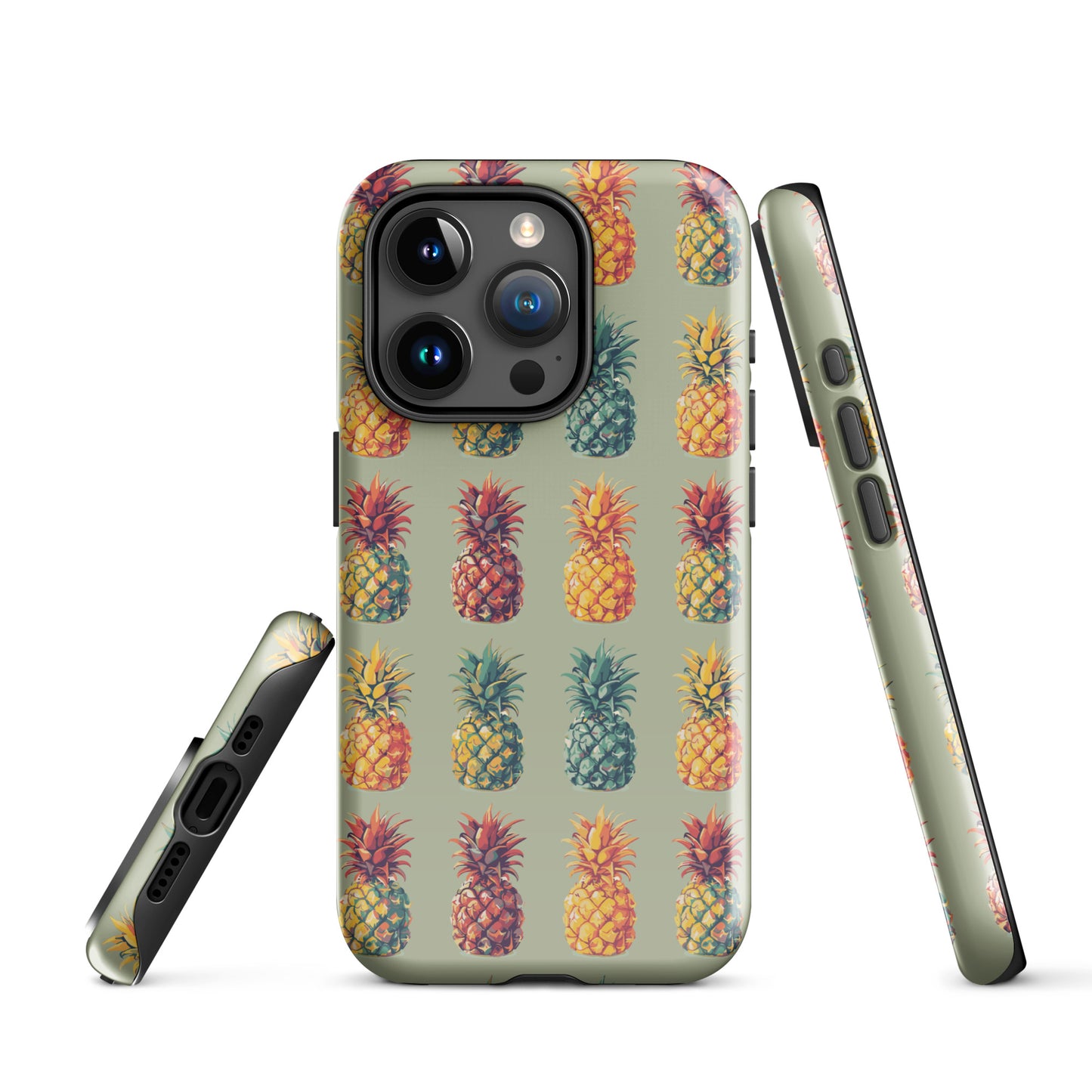 colored ananas Tough Case for iPhone®