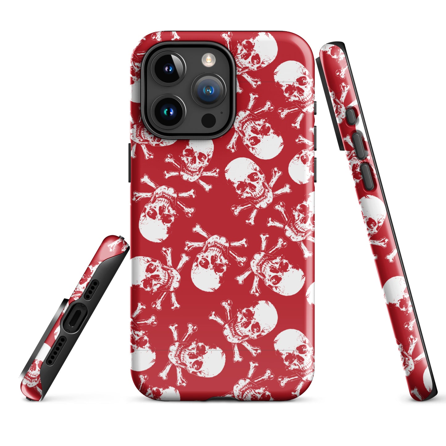 Skulls in red Tough Case for iPhone®