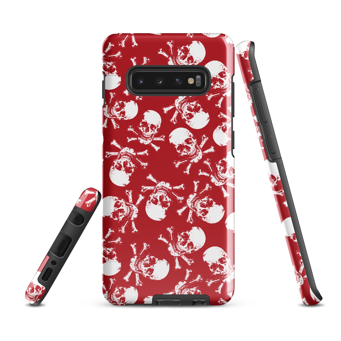 Skulls on red Tough case for Samsung®