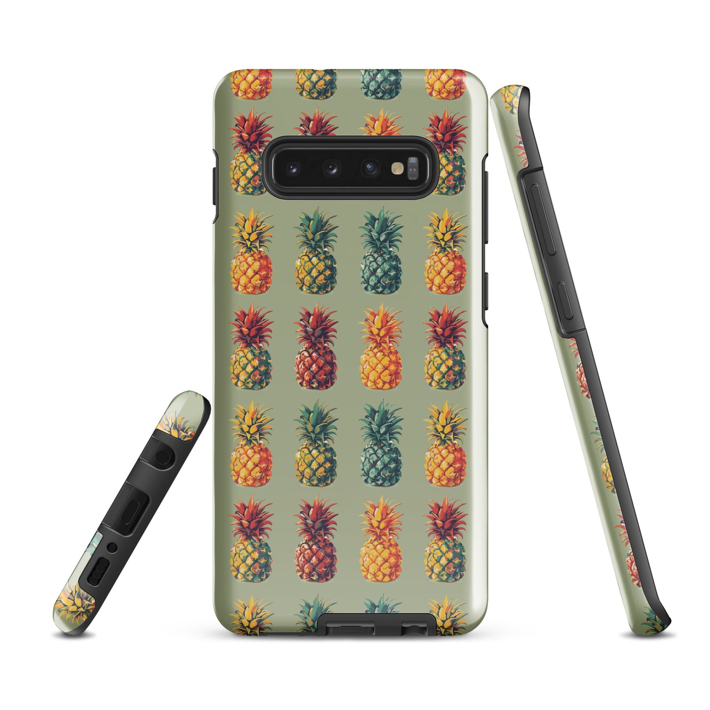 colored ananas Tough case for Samsung®