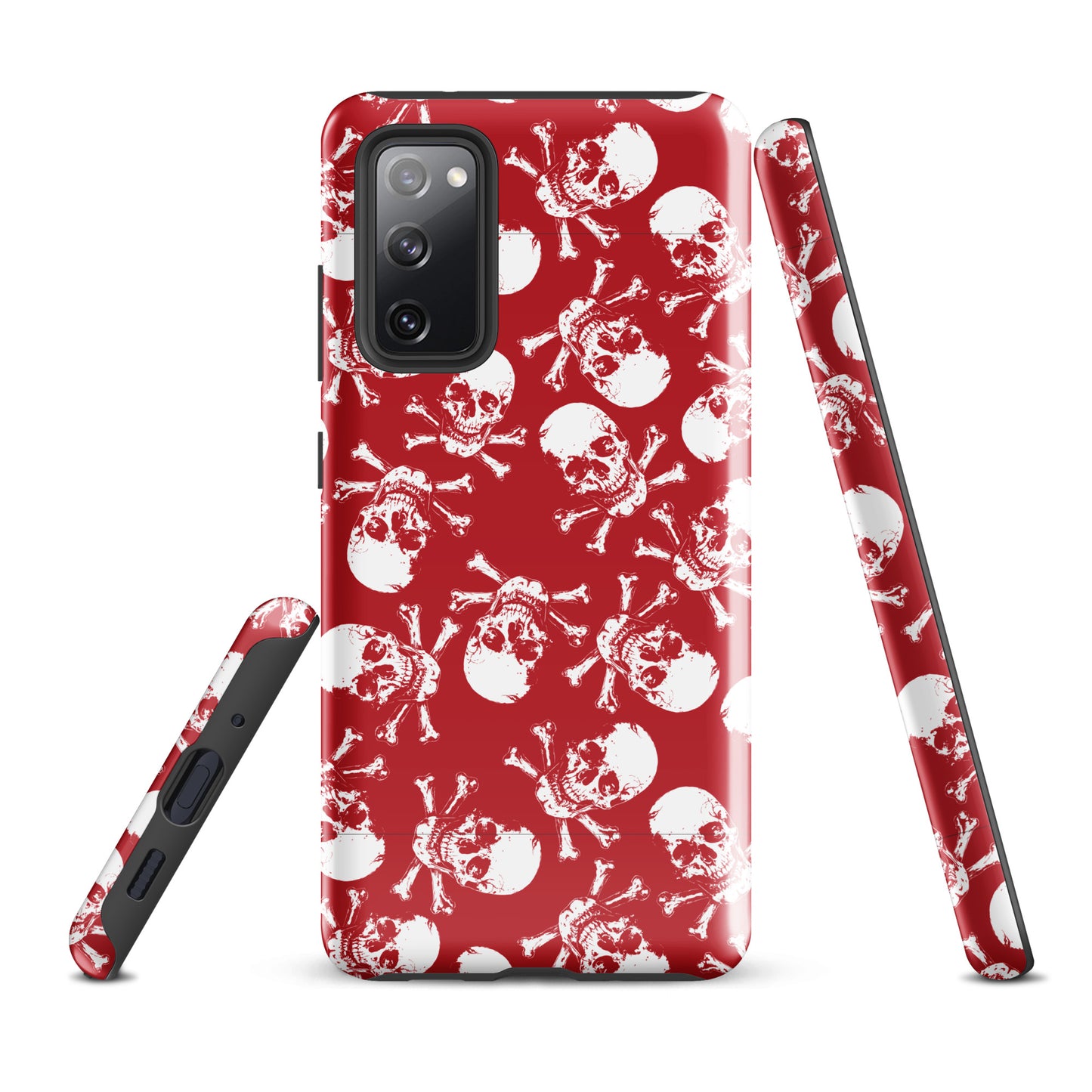 Skulls on red Tough case for Samsung®