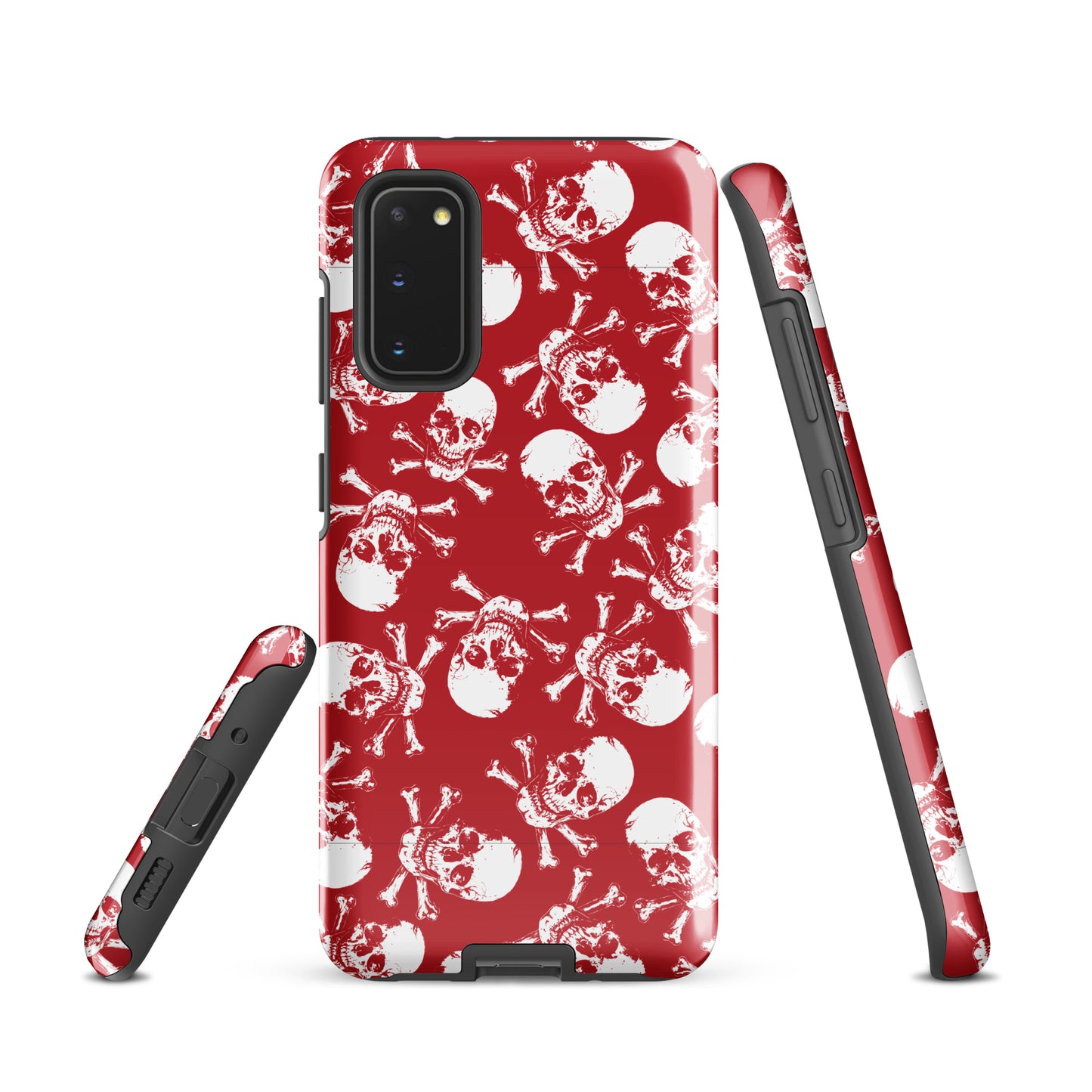 Skulls on red Tough case for Samsung®