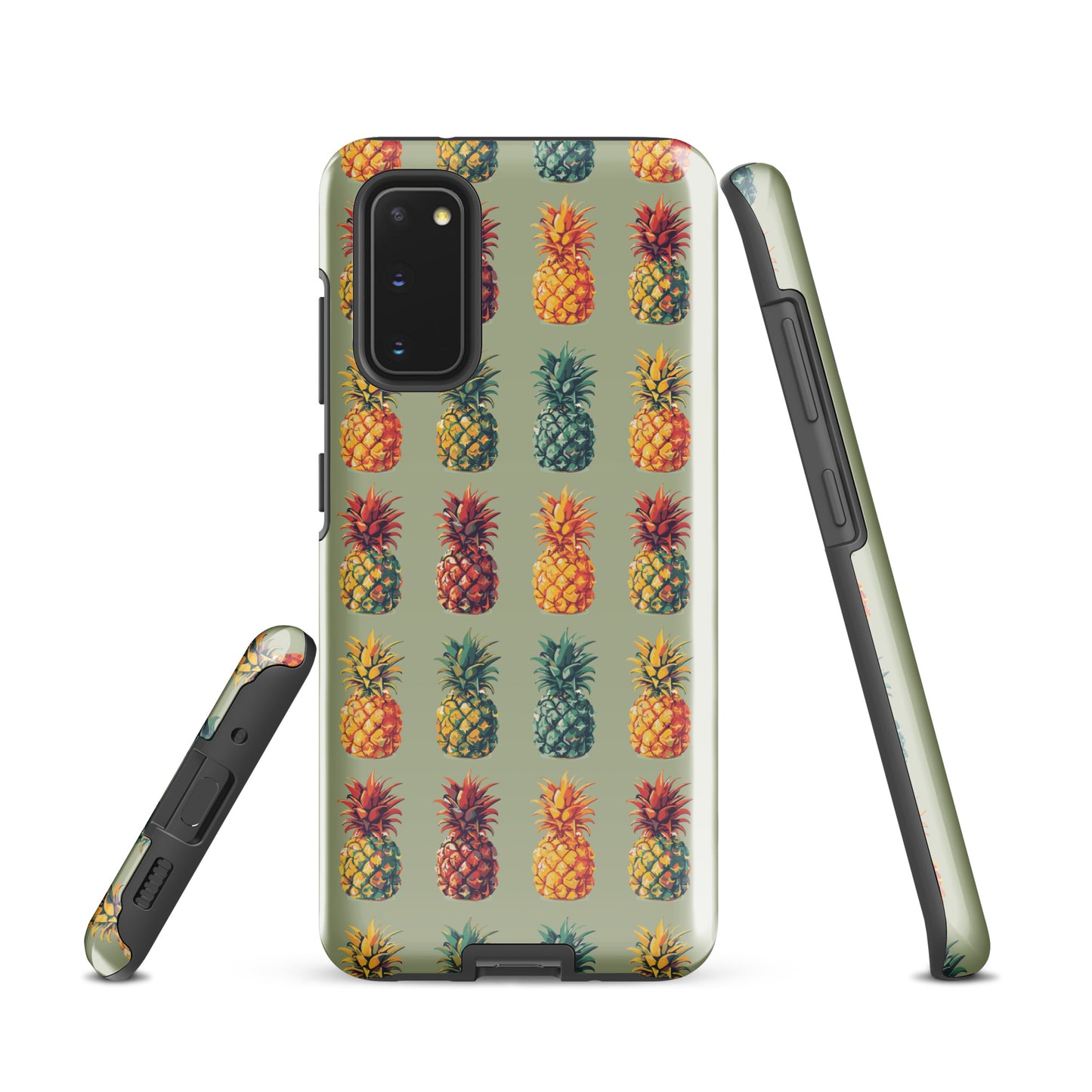 colored ananas Tough case for Samsung®