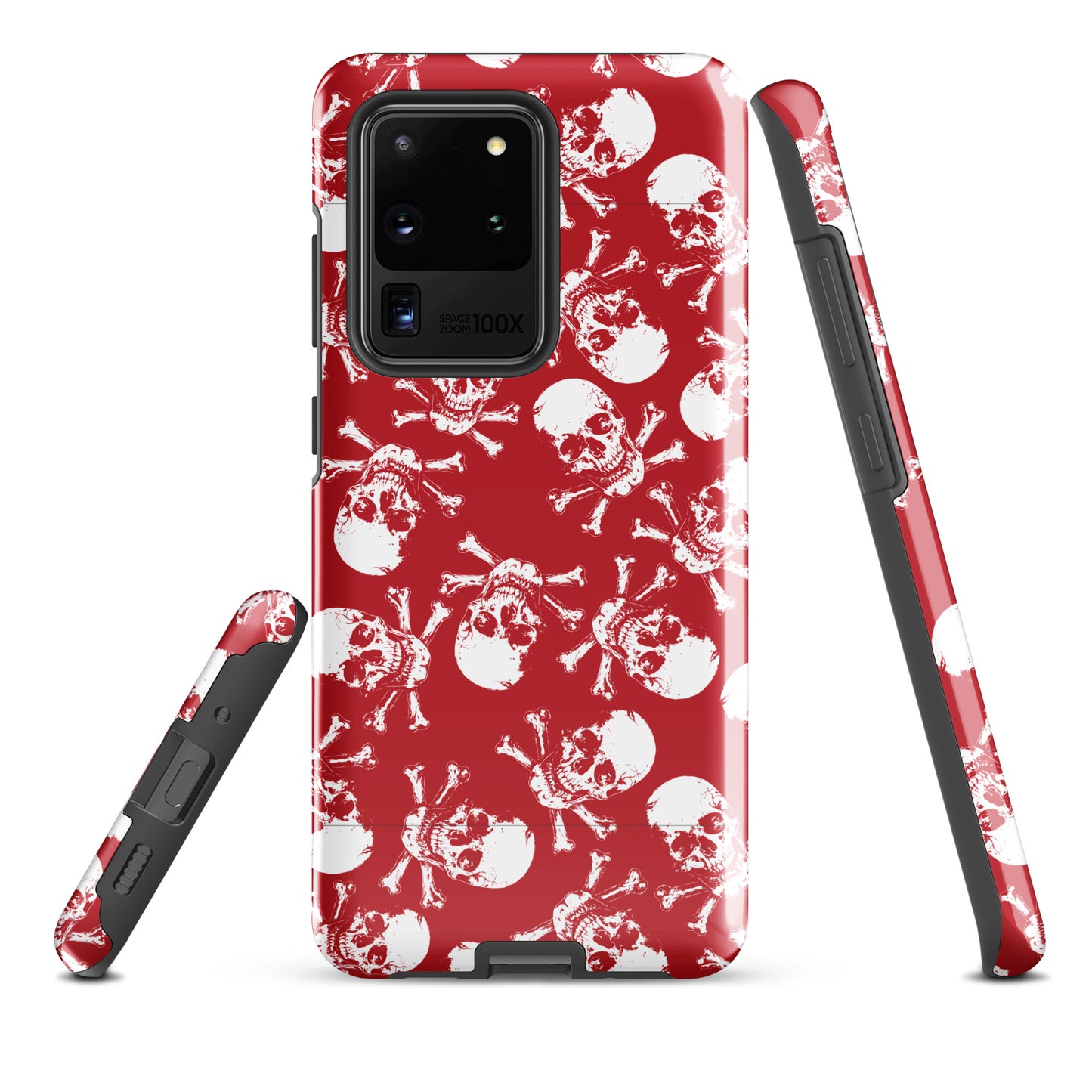 Skulls on red Tough case for Samsung®