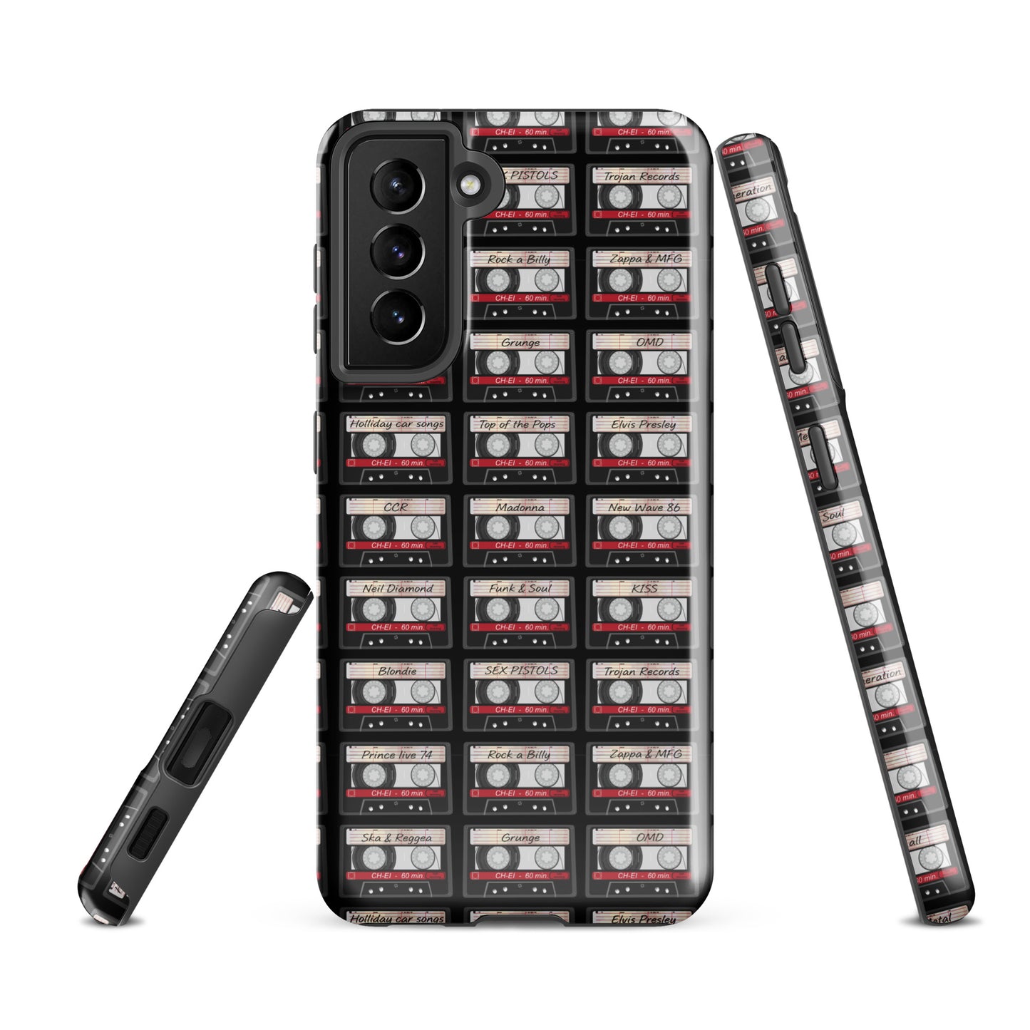 Music Cassette Tough case for Samsung®