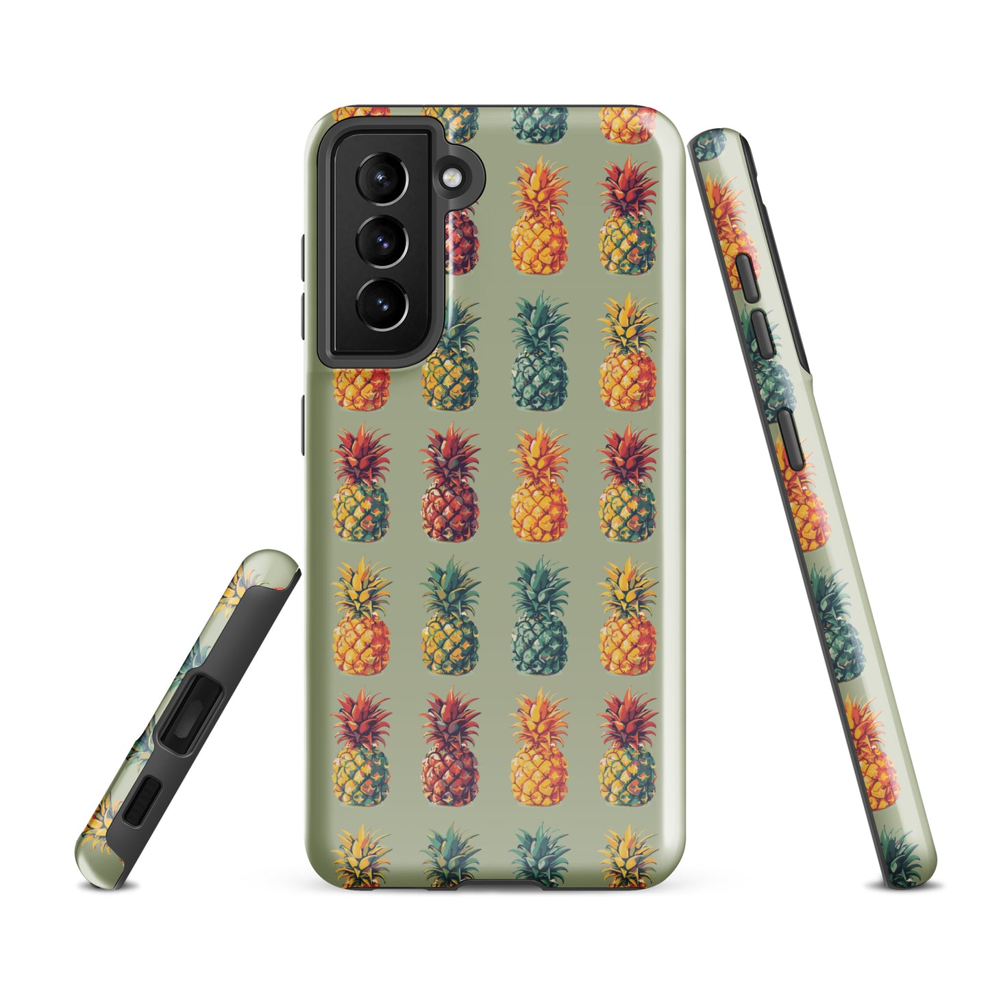 colored ananas Tough case for Samsung®