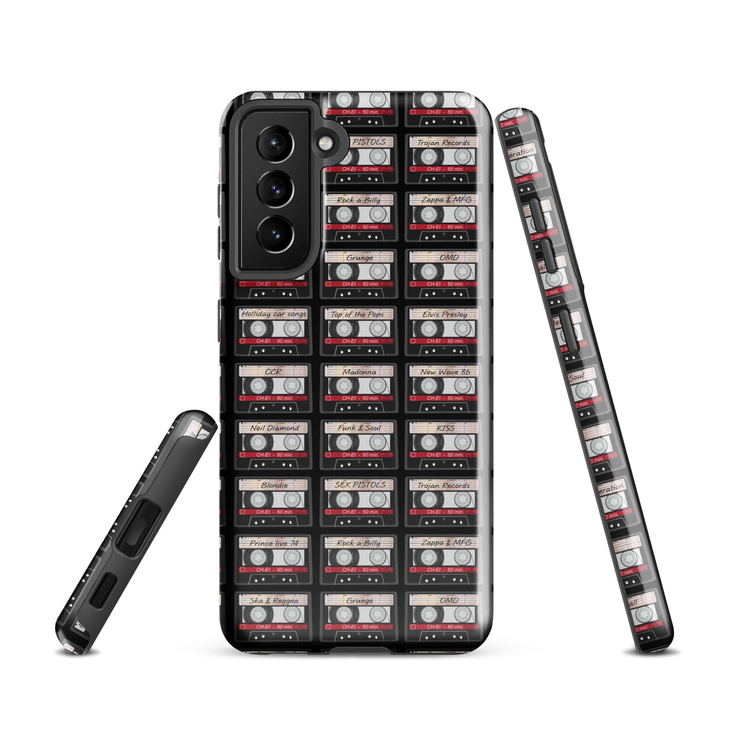 Music Cassette Tough case for Samsung®