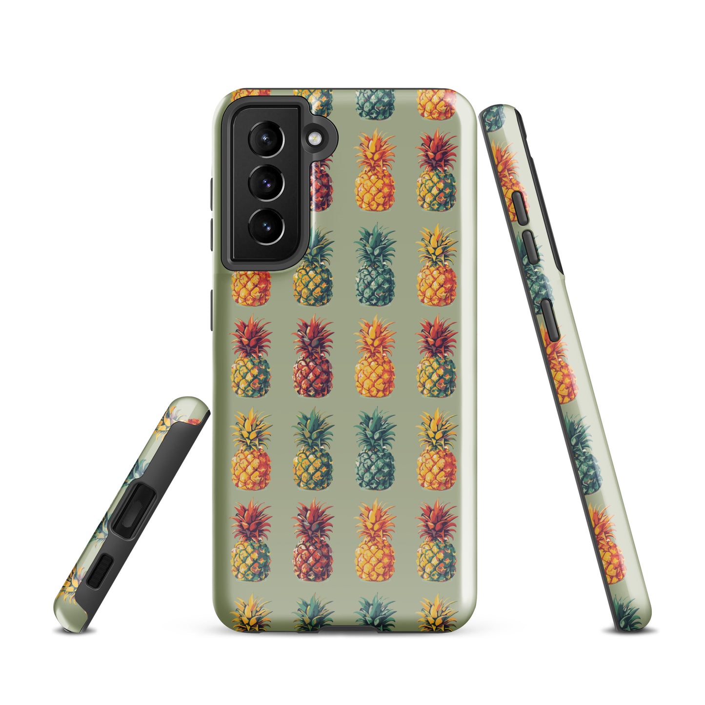 colored ananas Tough case for Samsung®