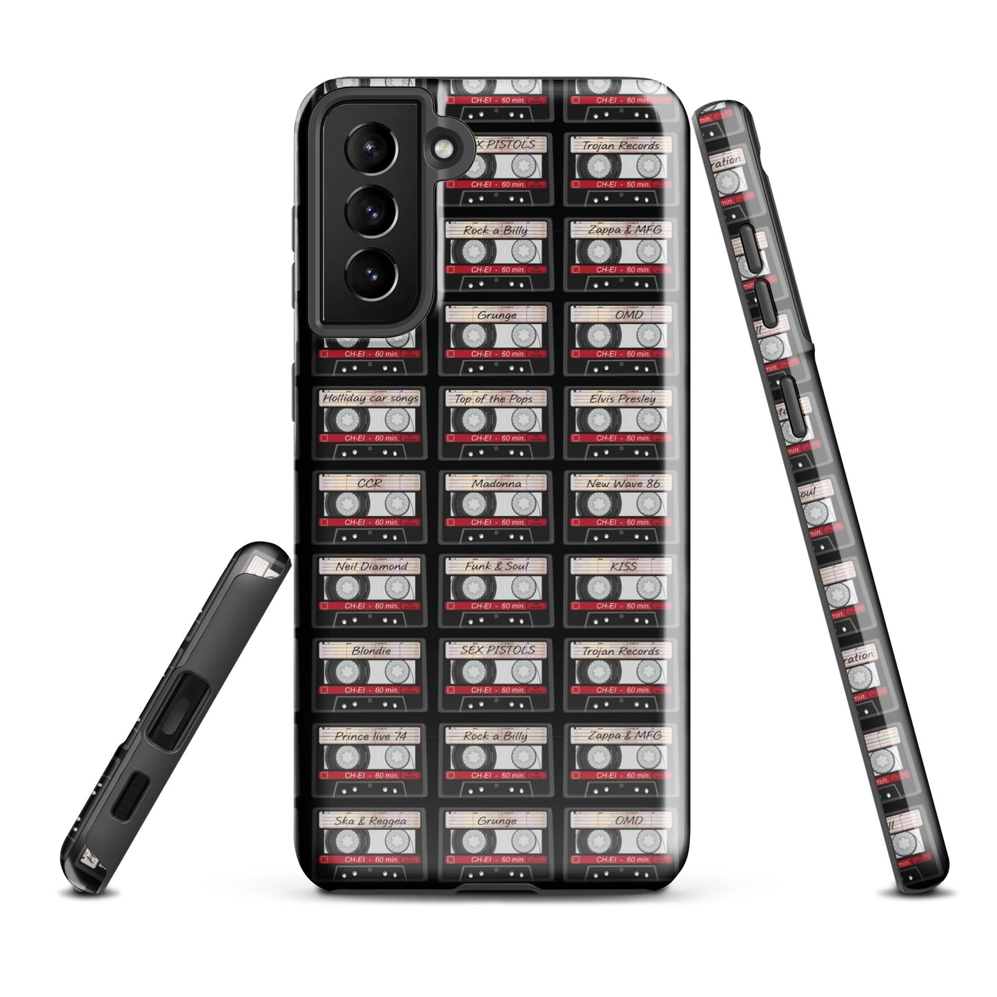 Music Cassette Tough case for Samsung®