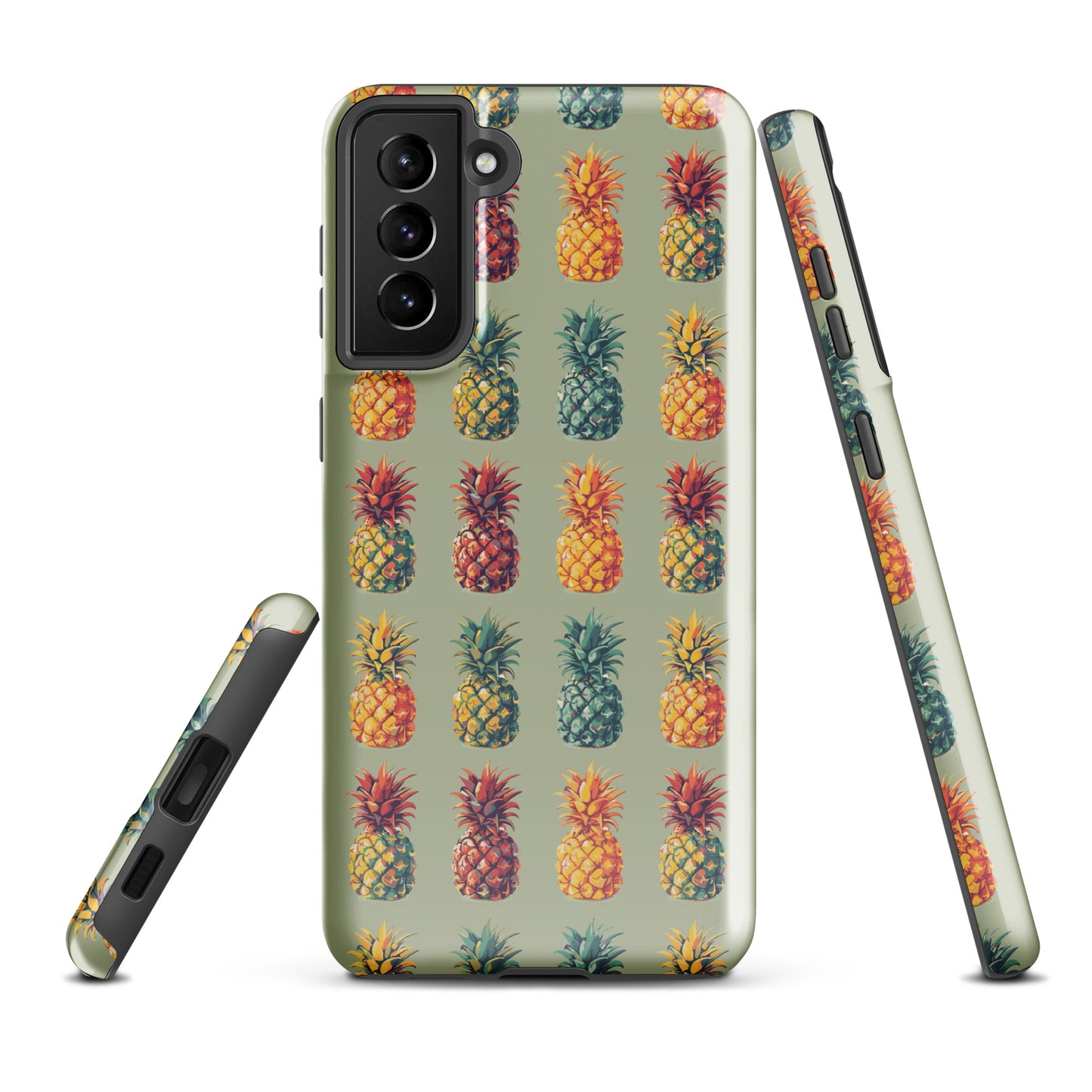 colored ananas Tough case for Samsung®