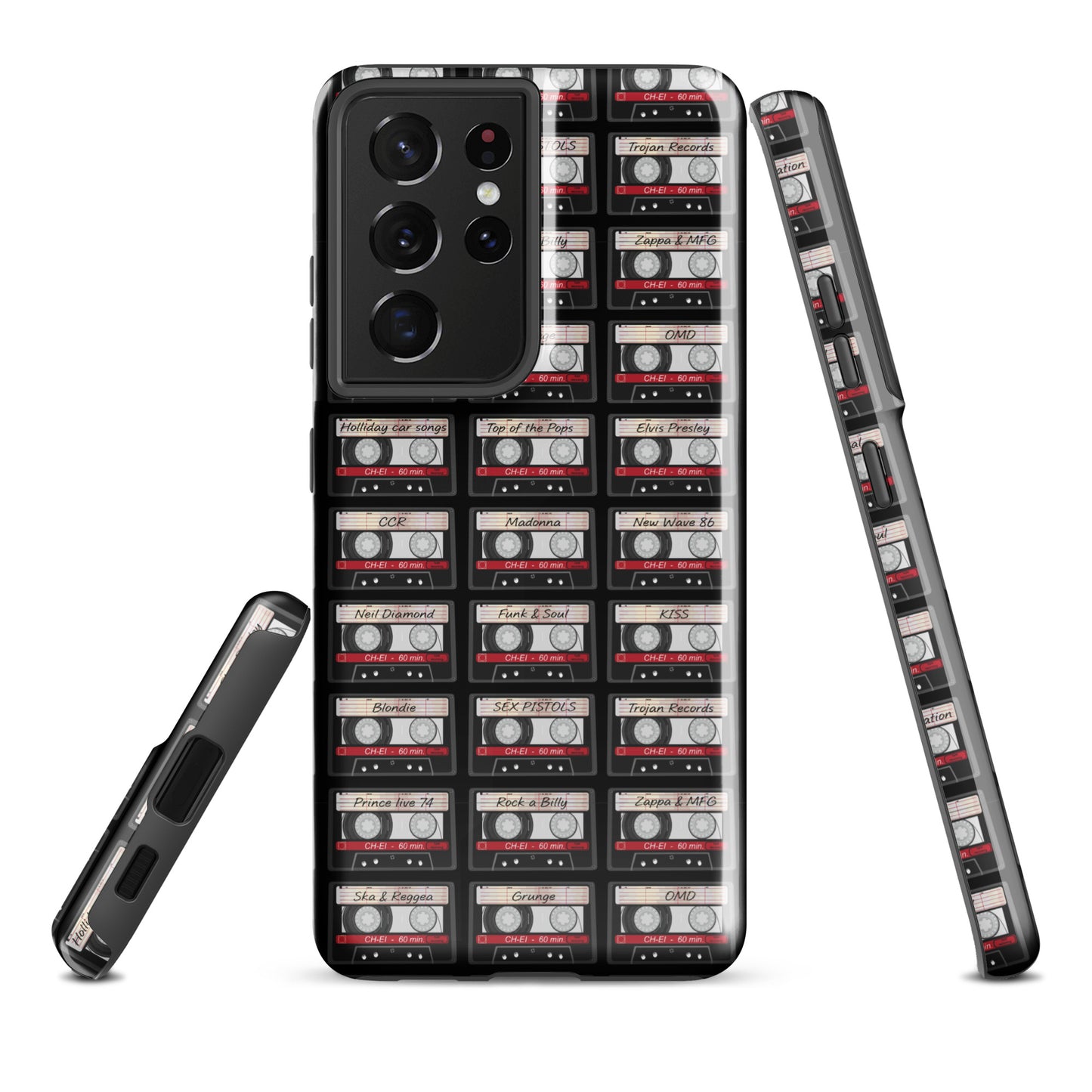 Music Cassette Tough case for Samsung®