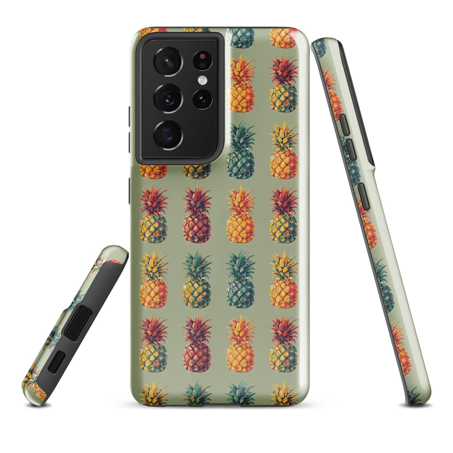 colored ananas Tough case for Samsung®