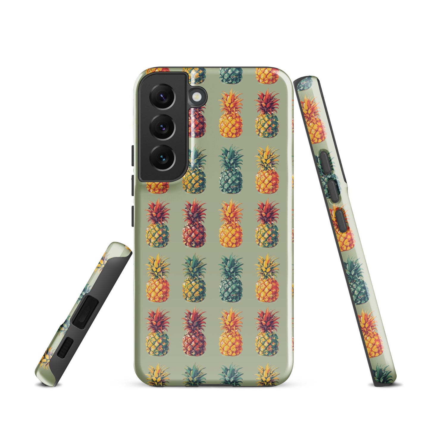 colored ananas Tough case for Samsung®