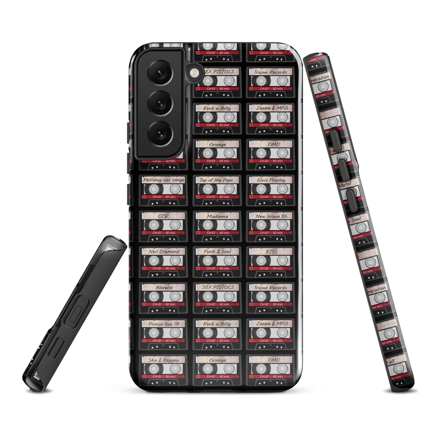 Music Cassette Tough case for Samsung®