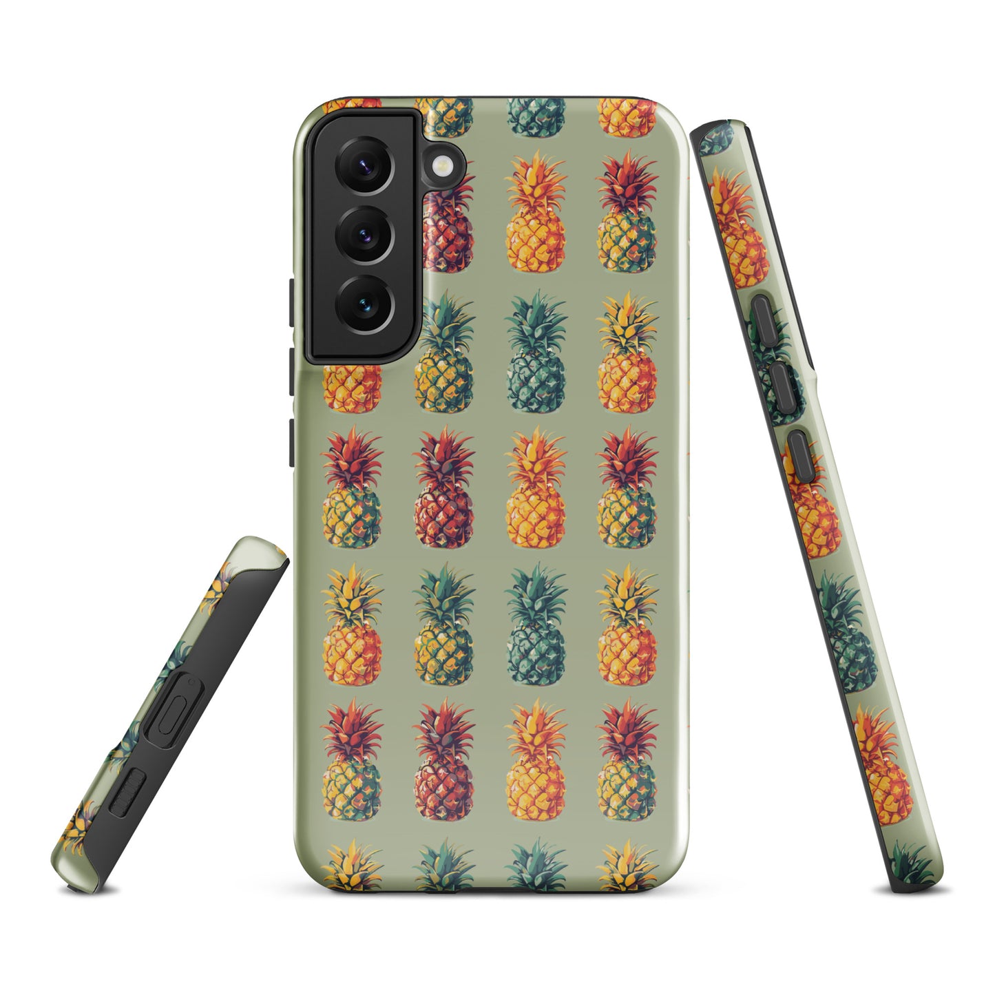 colored ananas Tough case for Samsung®