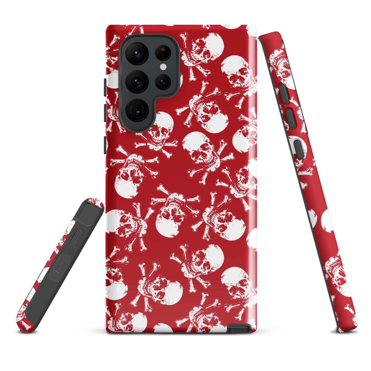 Skulls on red Tough case for Samsung®