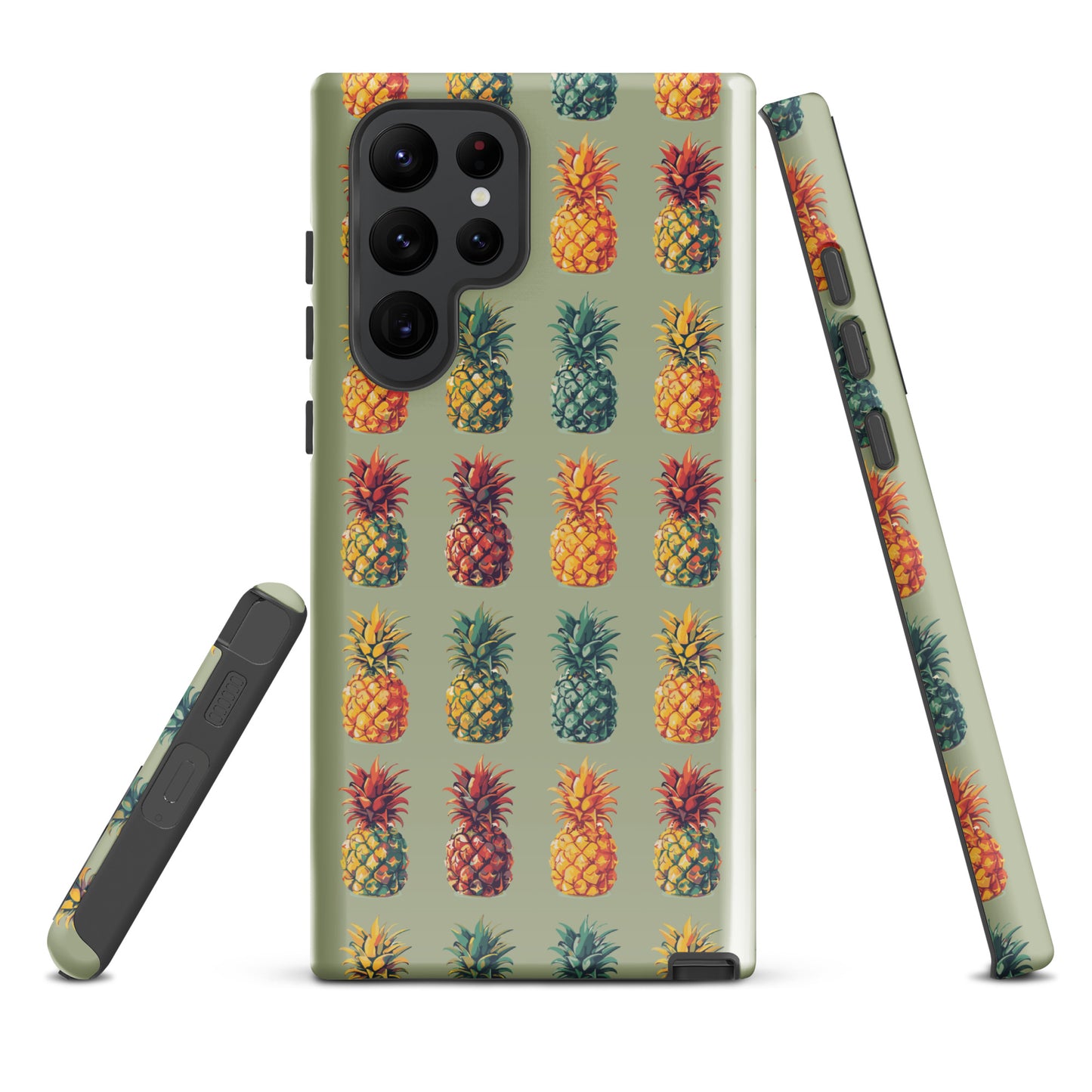 colored ananas Tough case for Samsung®