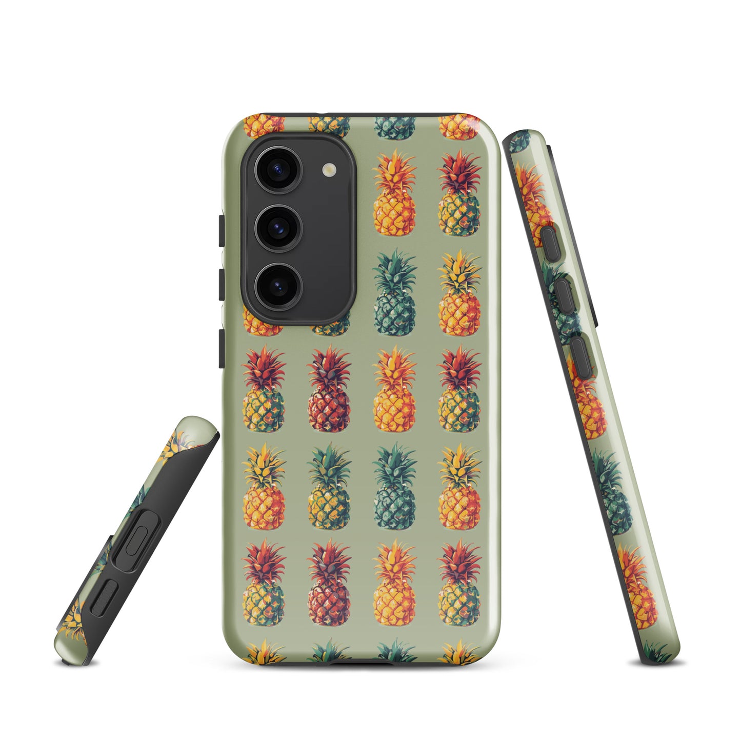 colored ananas Tough case for Samsung®