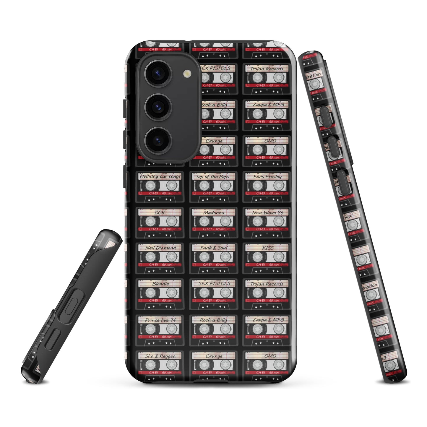 Music Cassette Tough case for Samsung®