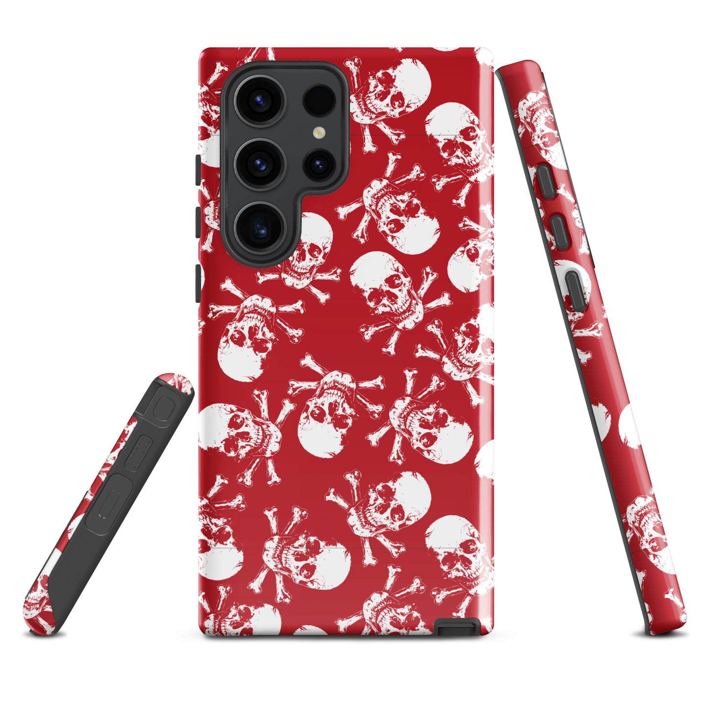 Skulls on red Tough case for Samsung®