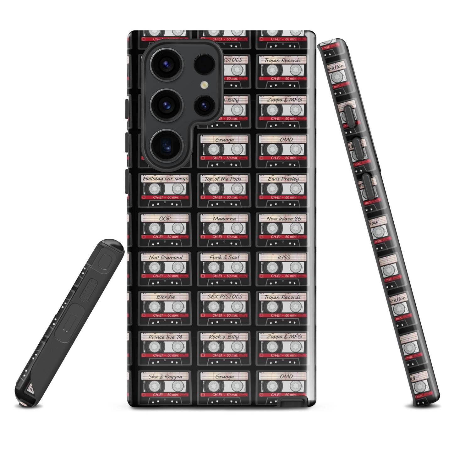 Music Cassette Tough case for Samsung®