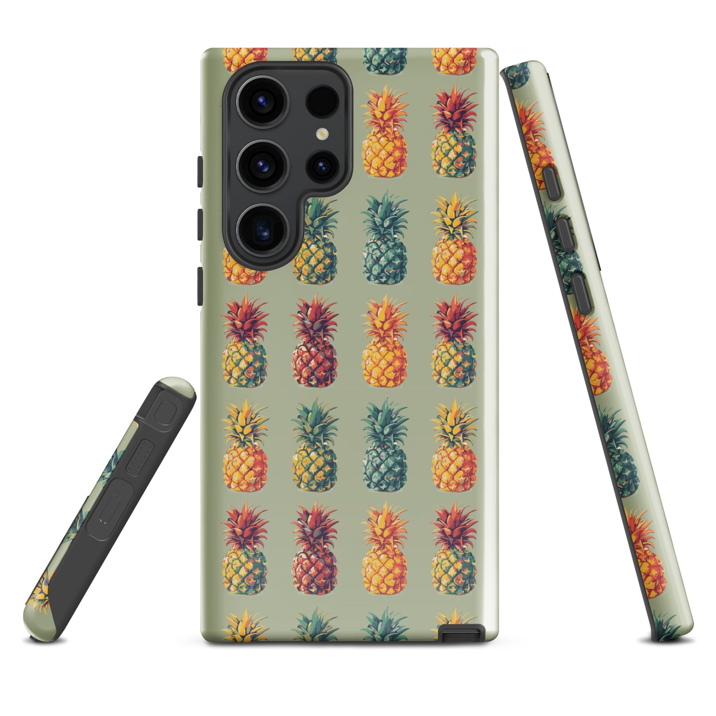 colored ananas Tough case for Samsung®