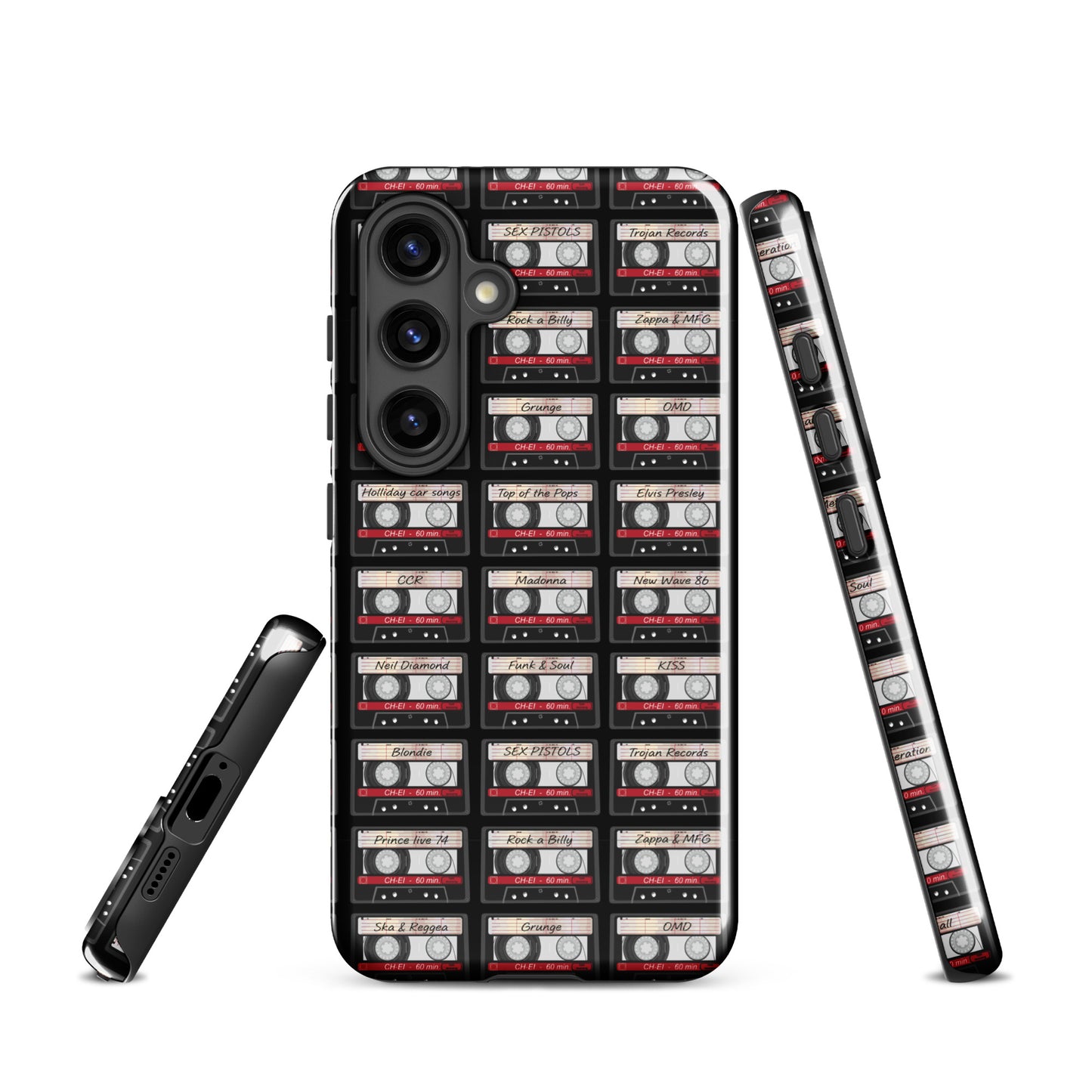 Music Cassette Tough case for Samsung®