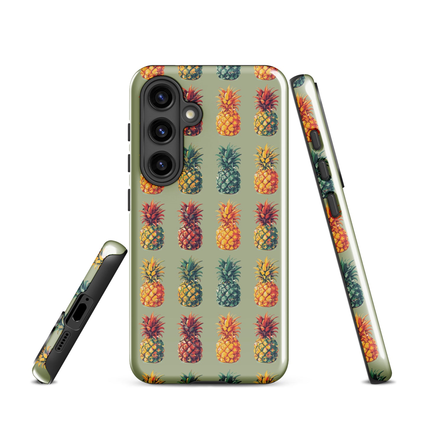 colored ananas Tough case for Samsung®