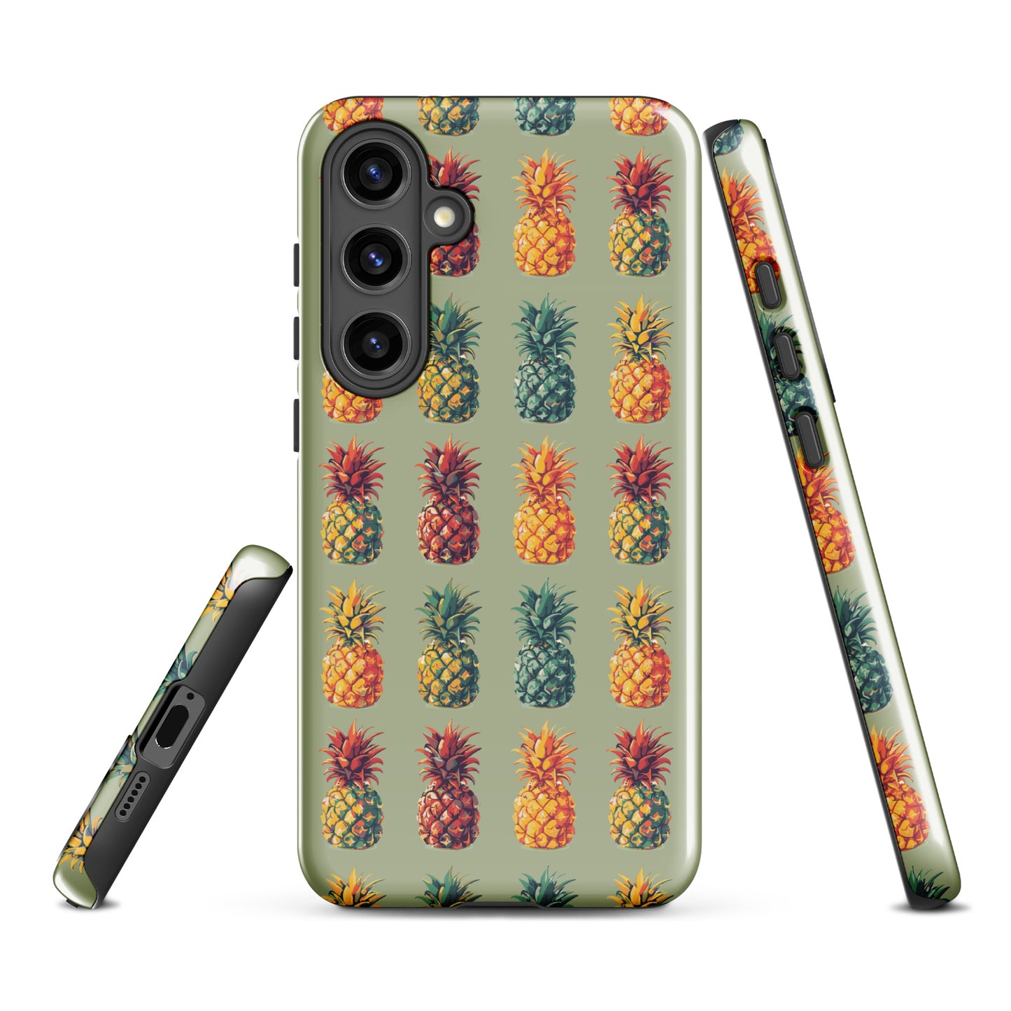 colored ananas Tough case for Samsung®