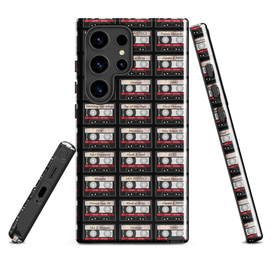 Music Cassette Tough case for Samsung®