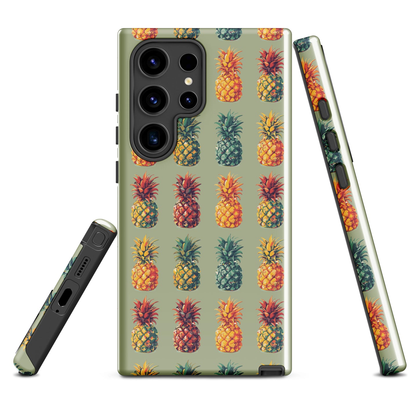 colored ananas Tough case for Samsung®