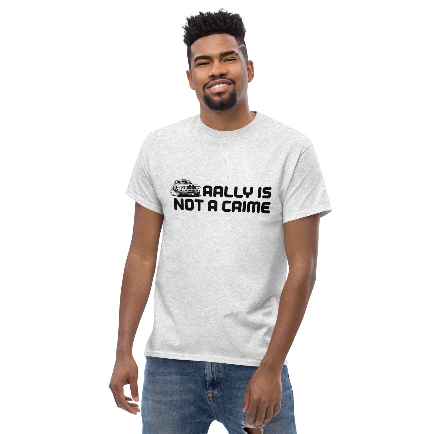 Rally is not a crime Unisex classic tee