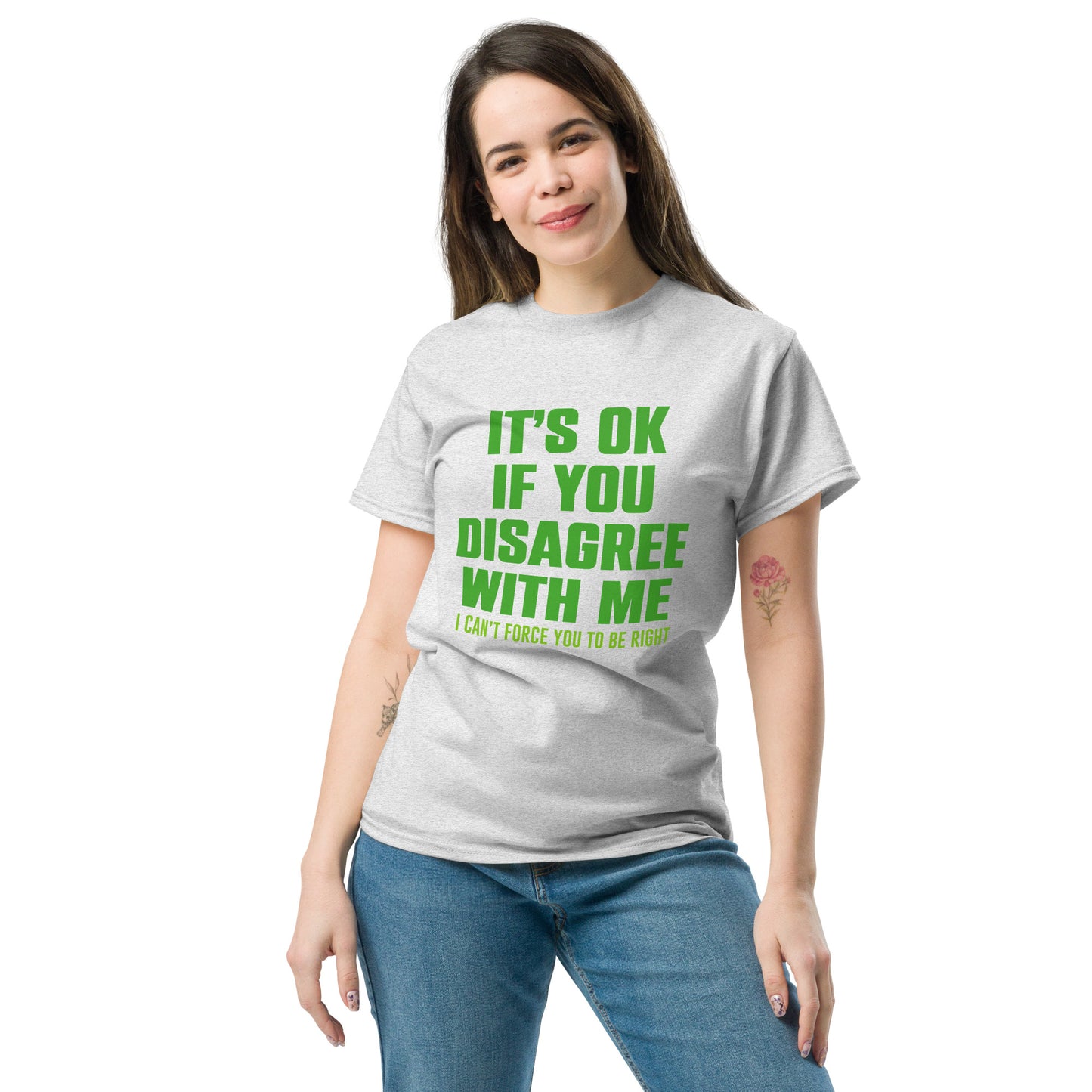 Disagree with me Unisex classic tee