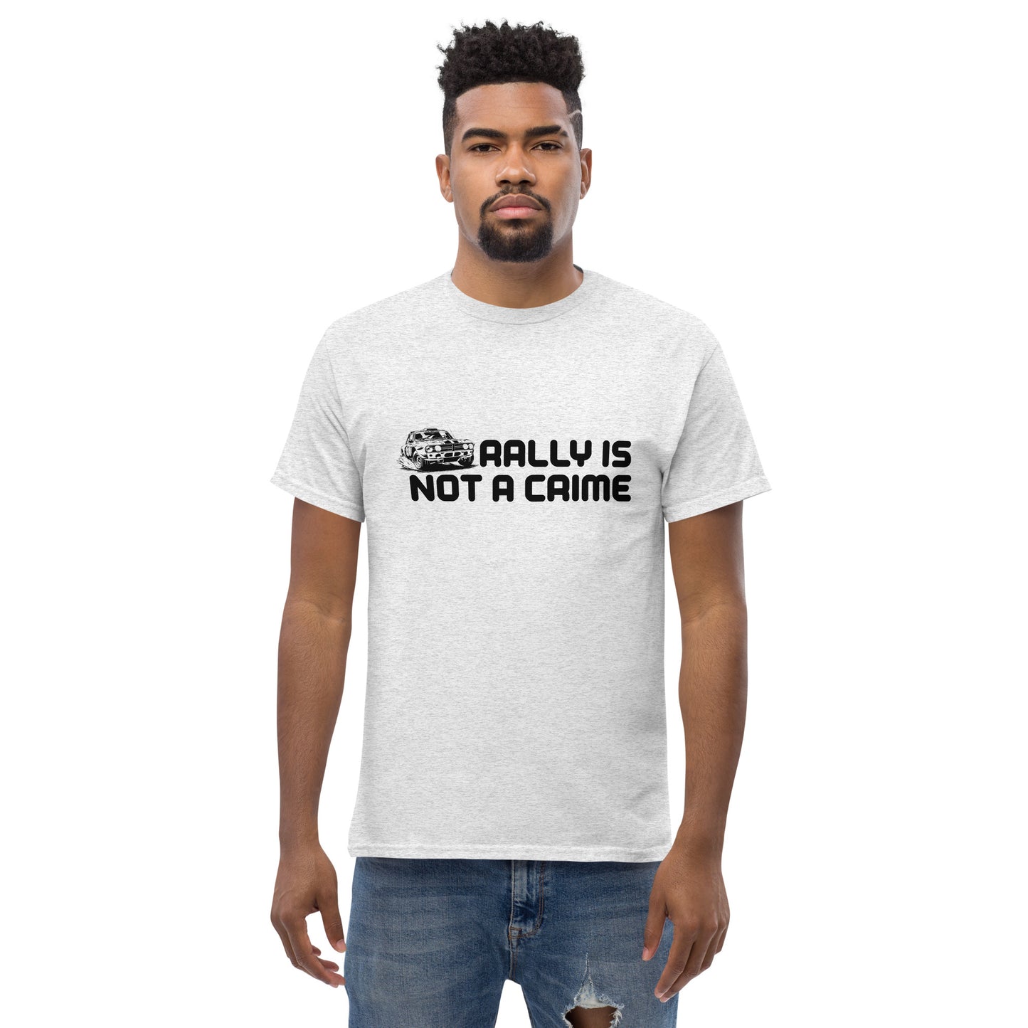 Rally is not a crime Unisex classic tee