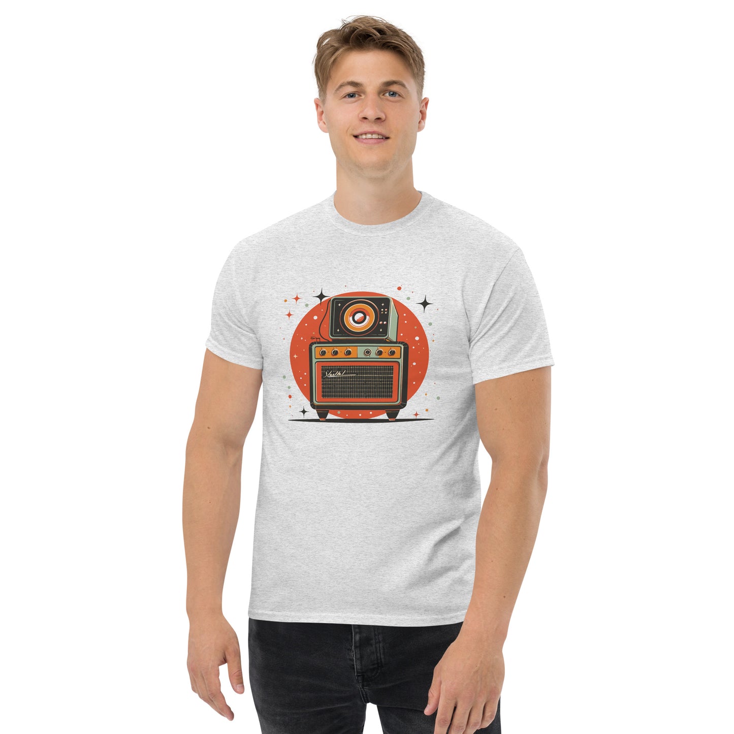 old school amplifier Unisex classic tee