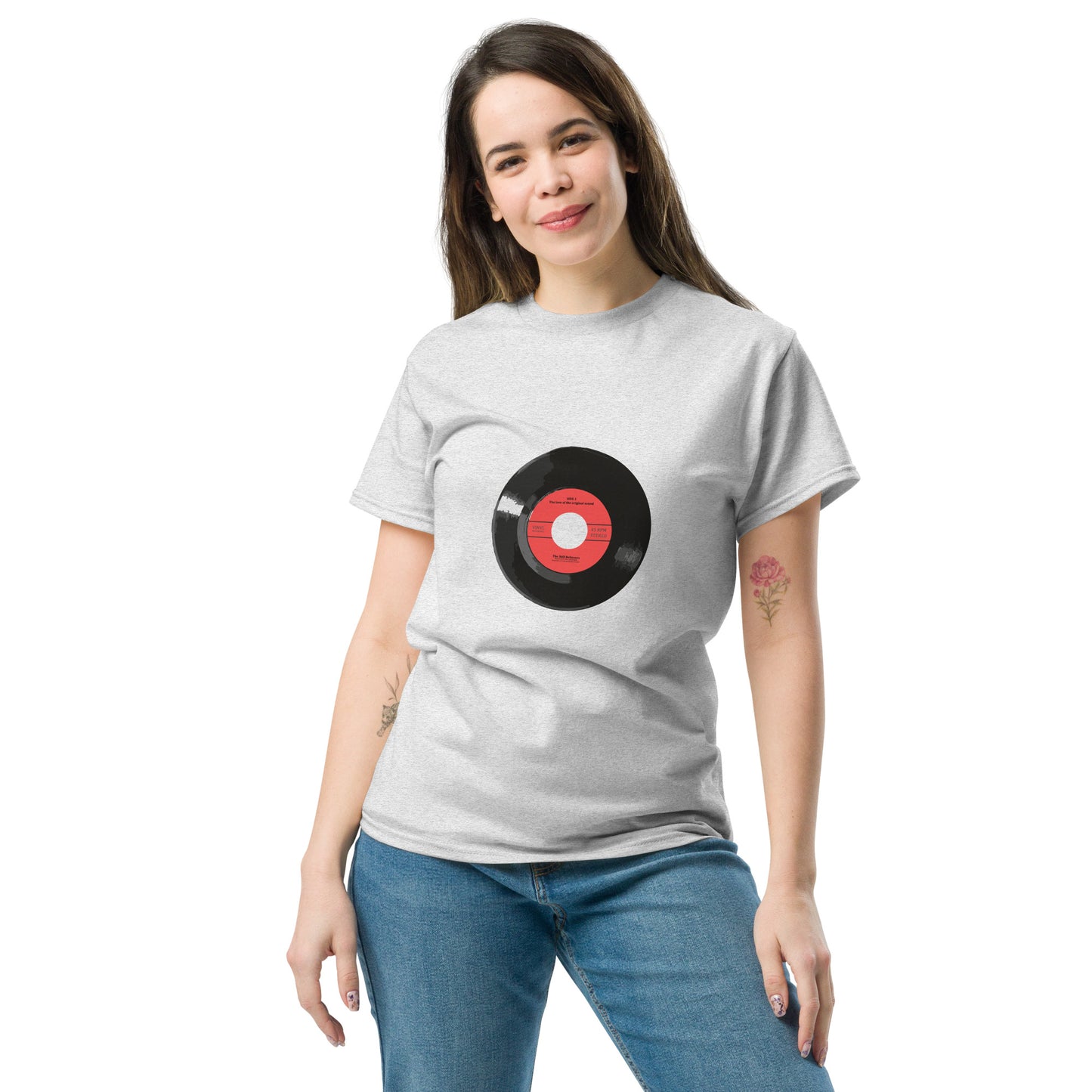 Vinyl single Unisex classic tee