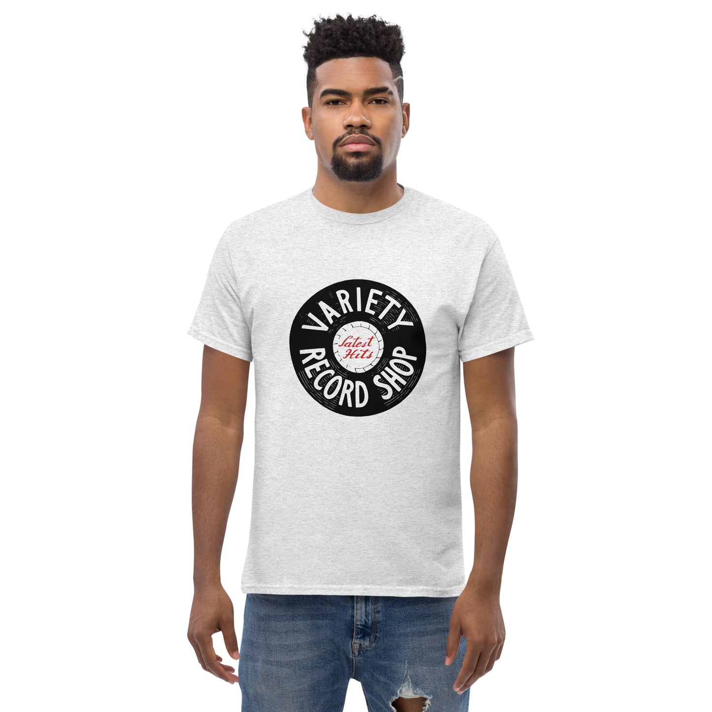 Old school variety records Unisex classic tee