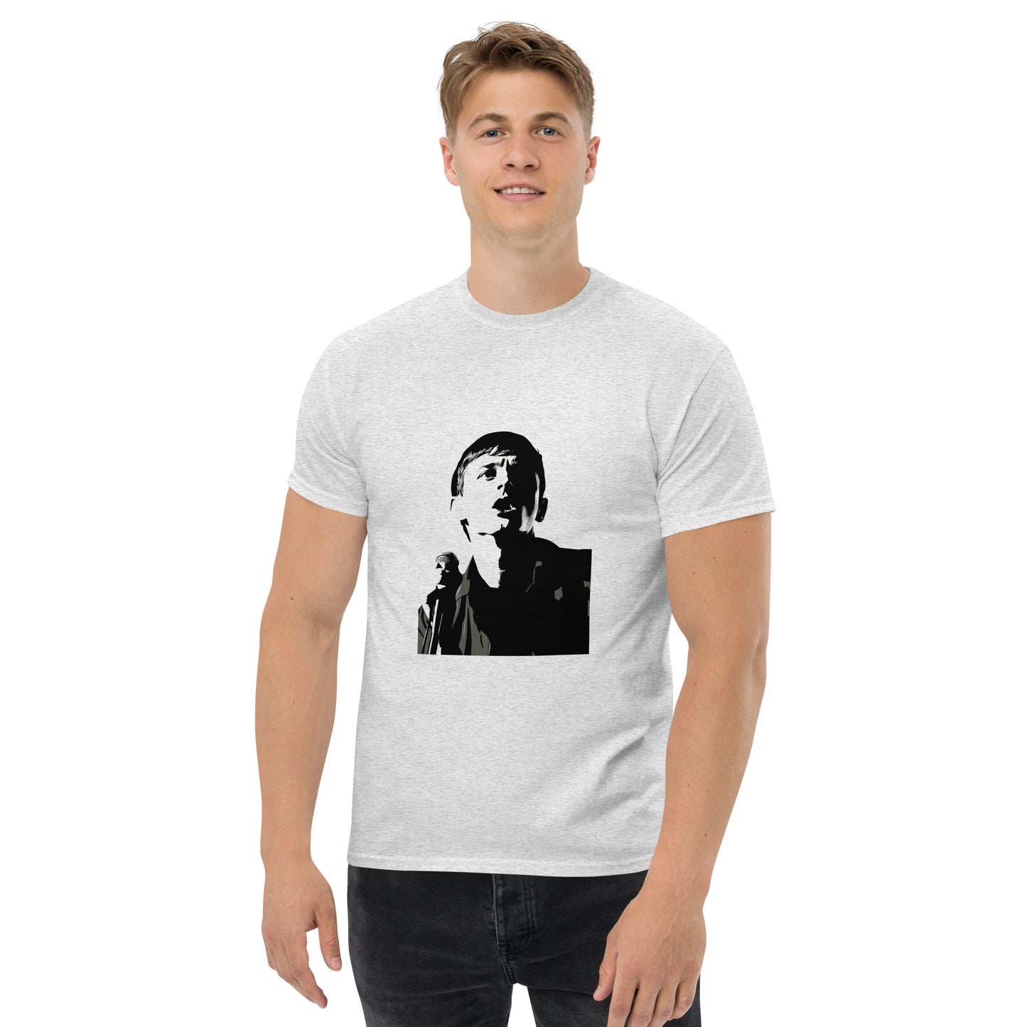 Ian Curtis Drawing Unisex classic tee